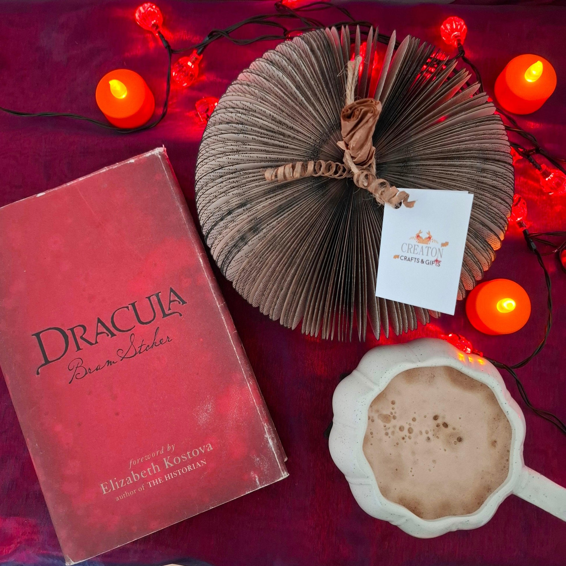 Set of 3 Black Pumpkin Book Gift - Paper Apple Co