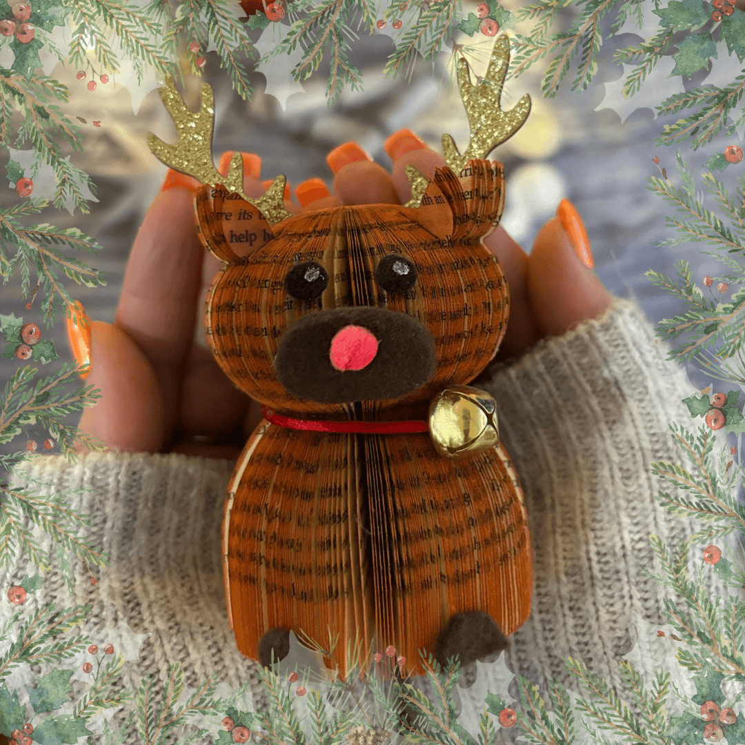 Reindeer Ornament - Paper Apple Co