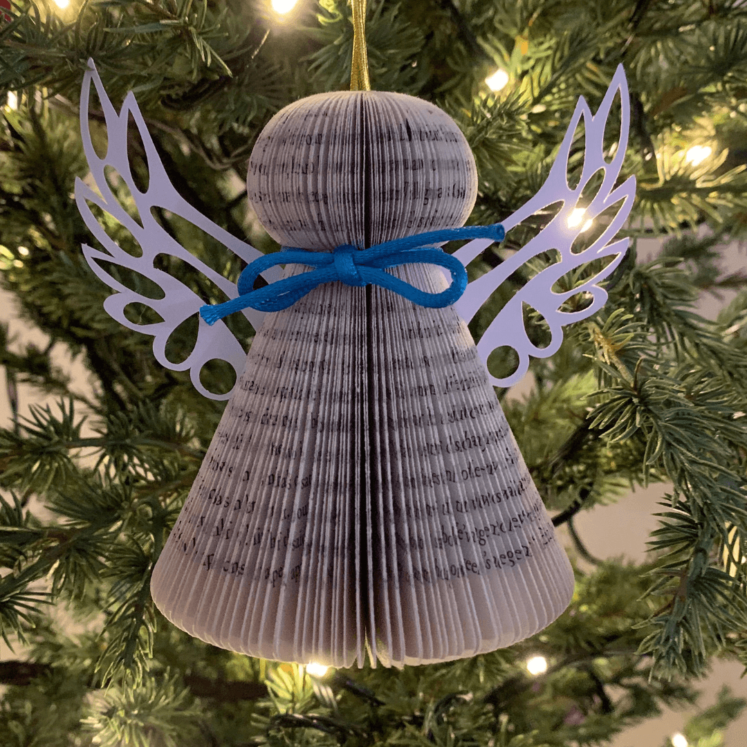 Hanging Angel Paper Ornament - Paper Apple Co