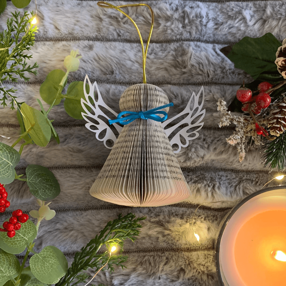 Hanging Angel Paper Ornament - Paper Apple Co
