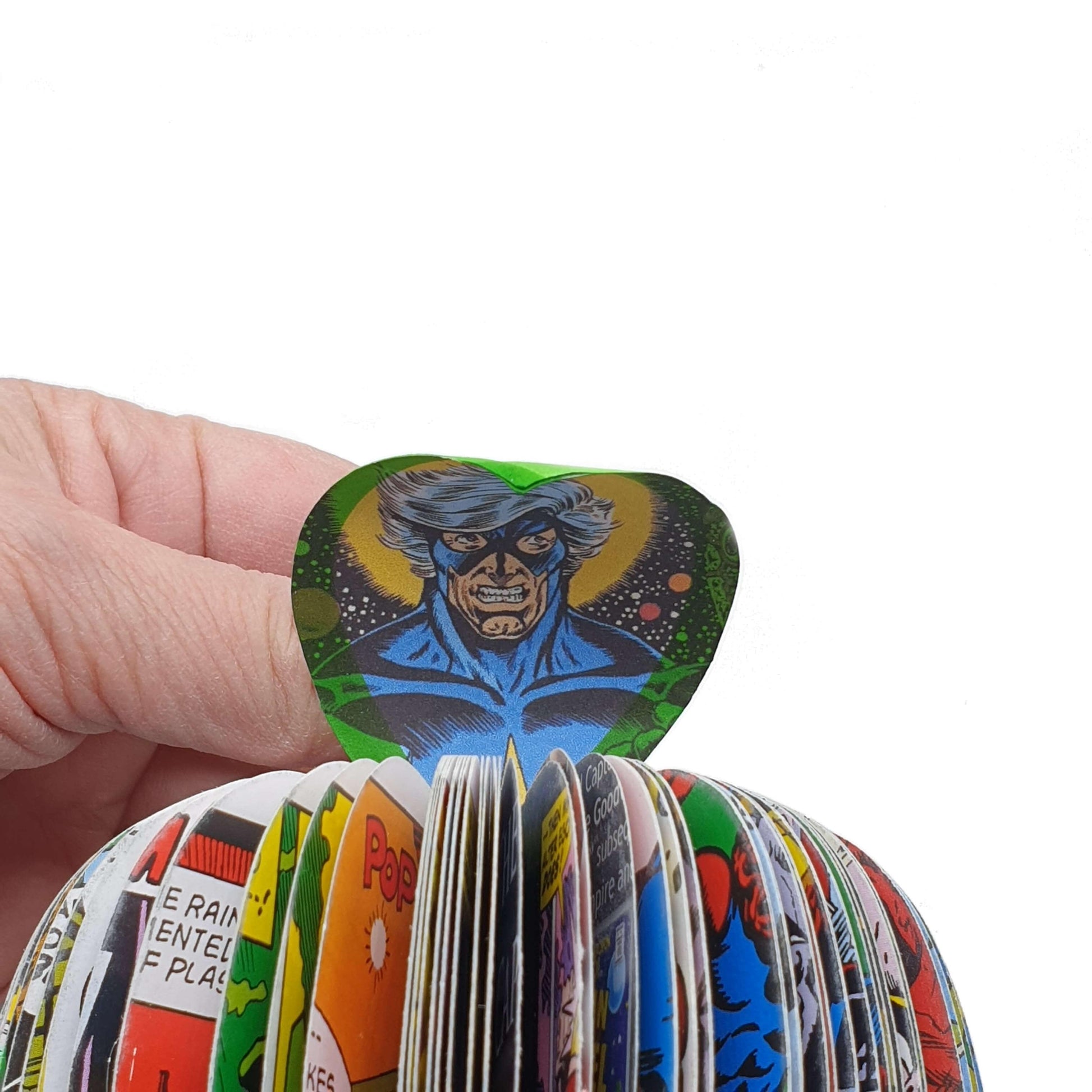 Personalised Mar-Vell (Original Captain Marvel) Comic Book Apple - Paper Apple Co