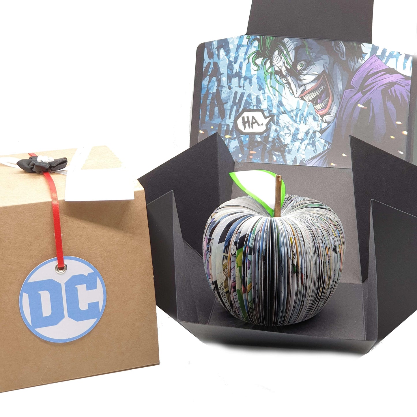 Personalised The Joker Comic Book Apple - Paper Apple Co