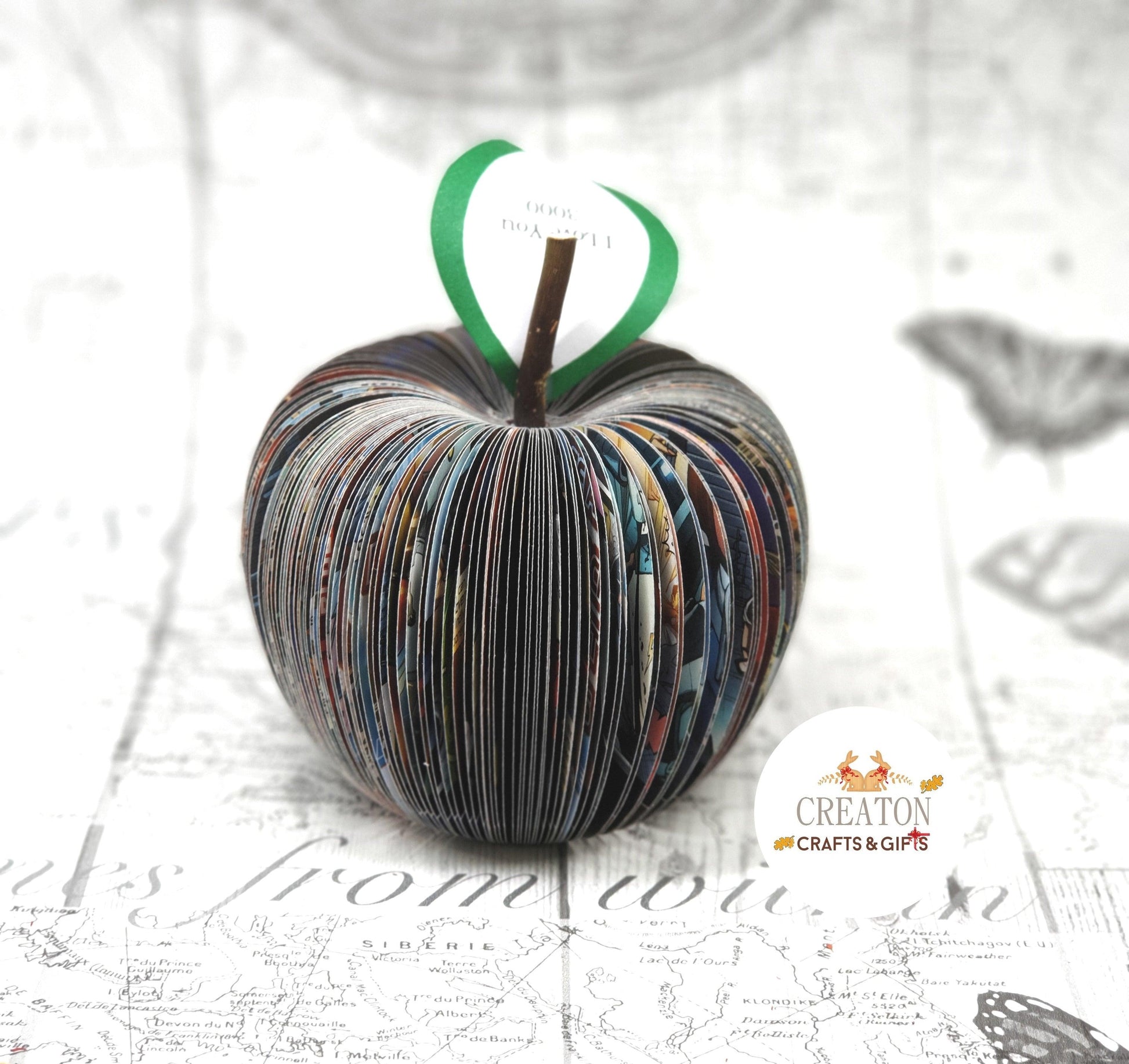 Personalised Iron Man Comic Book Apple - Paper Apple Co