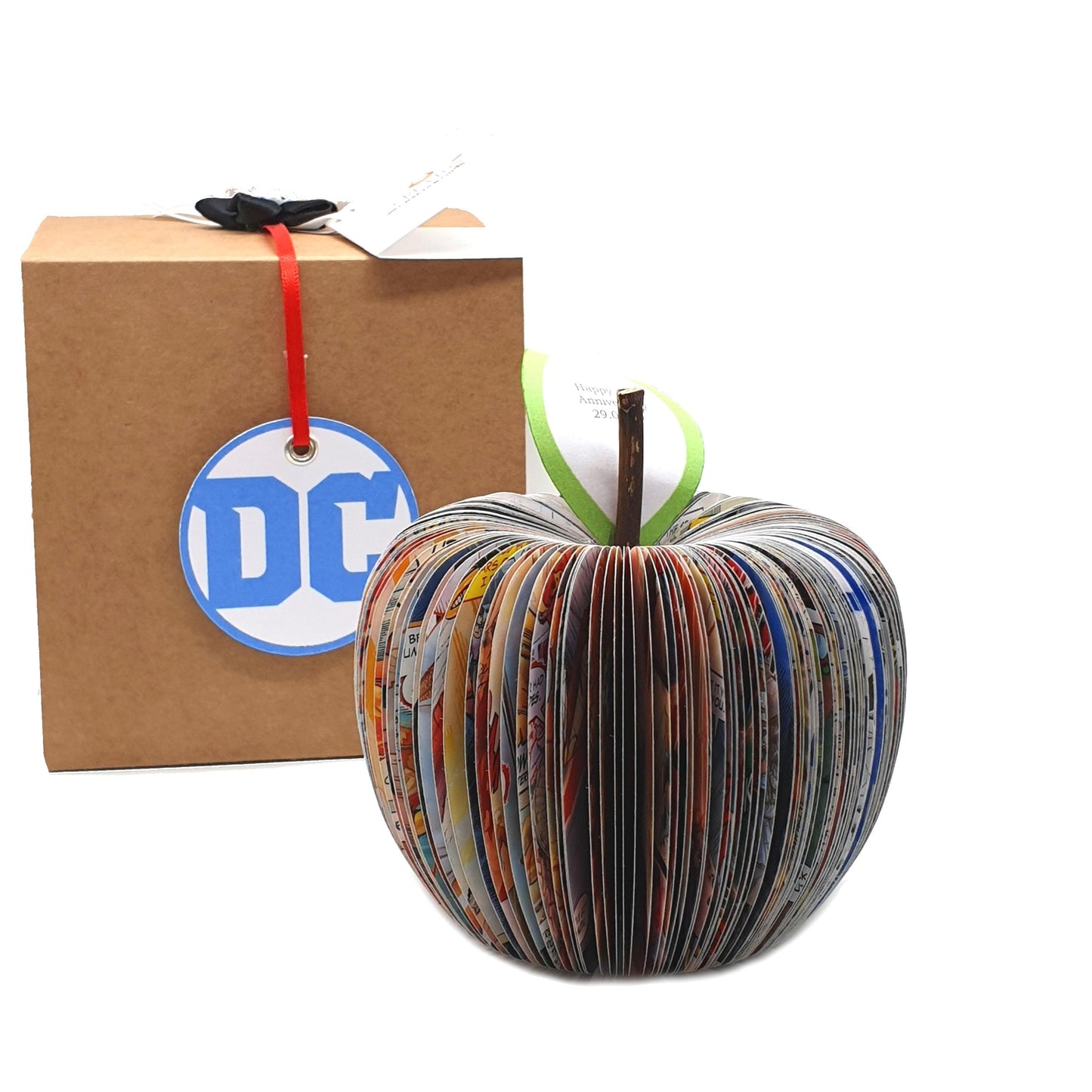 Personalised The Flash Comic Book Apple – Unique Gift - Paper Apple Co