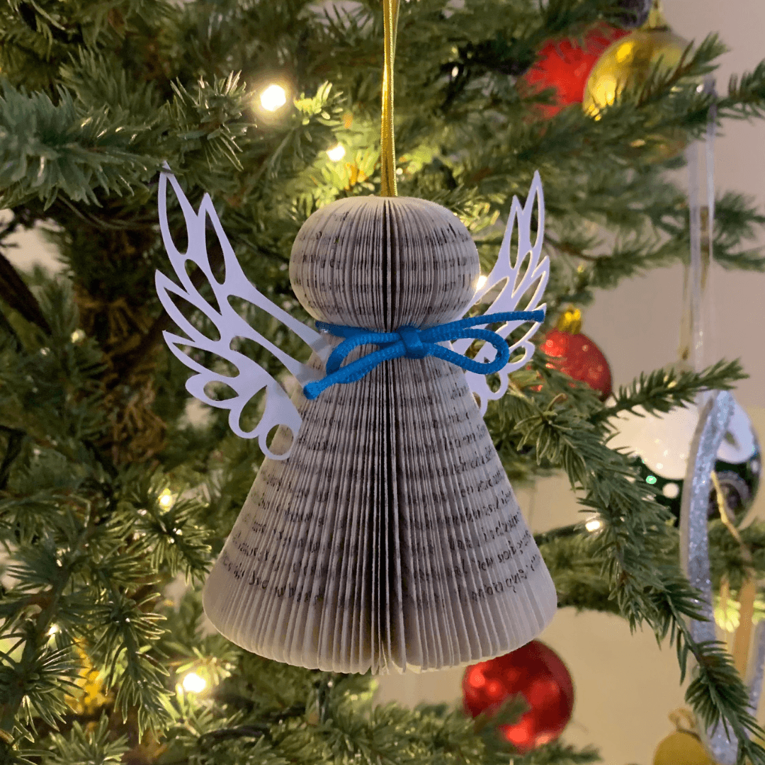 Hanging Angel Paper Ornament - Paper Apple Co