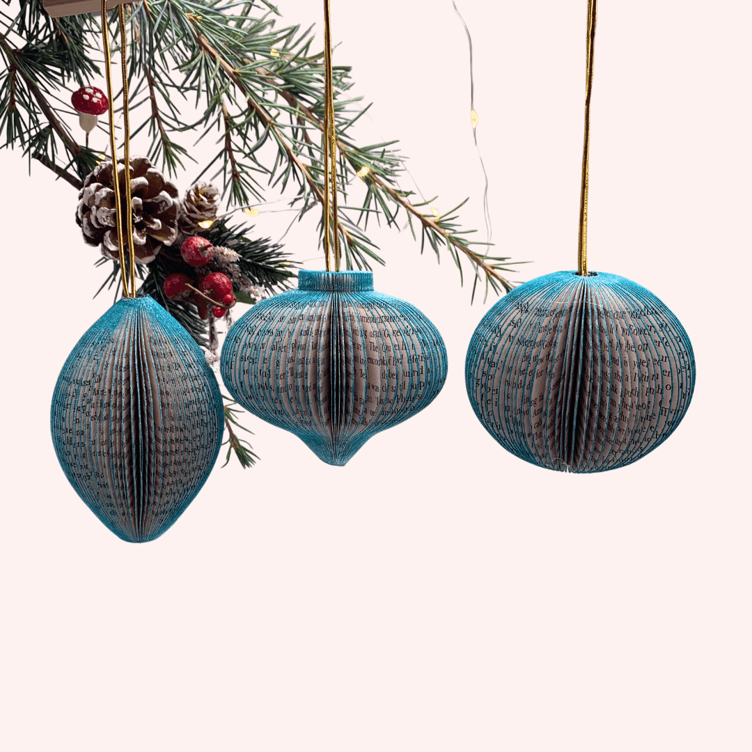 Paper Baubles Hanging Decorations - Paper Apple Co