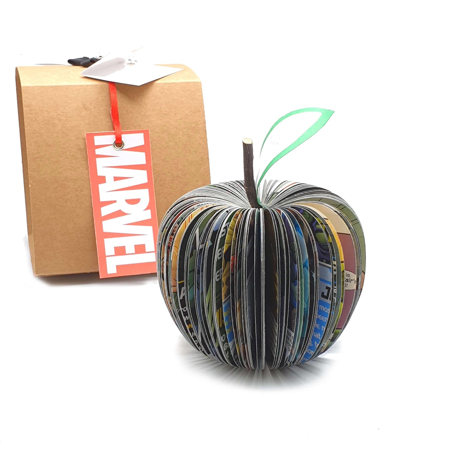 Personalised Hulk Comic Book Apple - Paper Apple Co