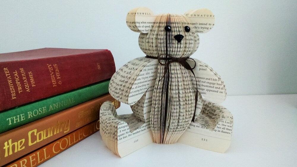 Teddy Bear Book Gift - Paper Apple Co