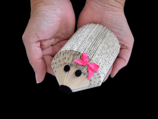 Hedgehog Business Card Holder Book Gift - Paper Apple Co