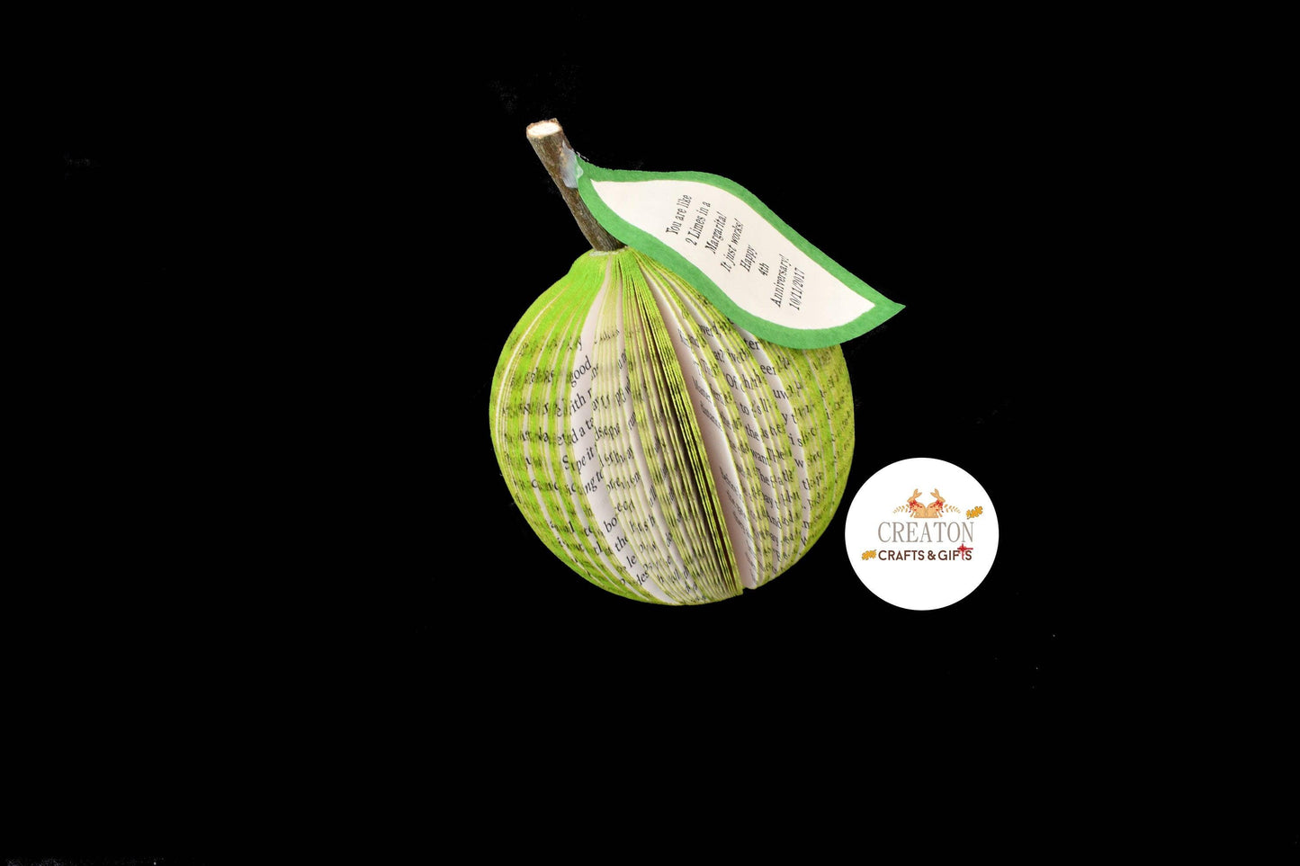Lime Book Gift - Paper Apple Co