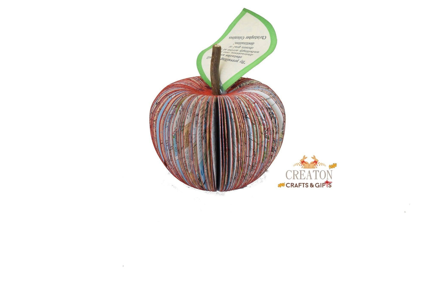 World Map Book Gift - Paper Apple Co