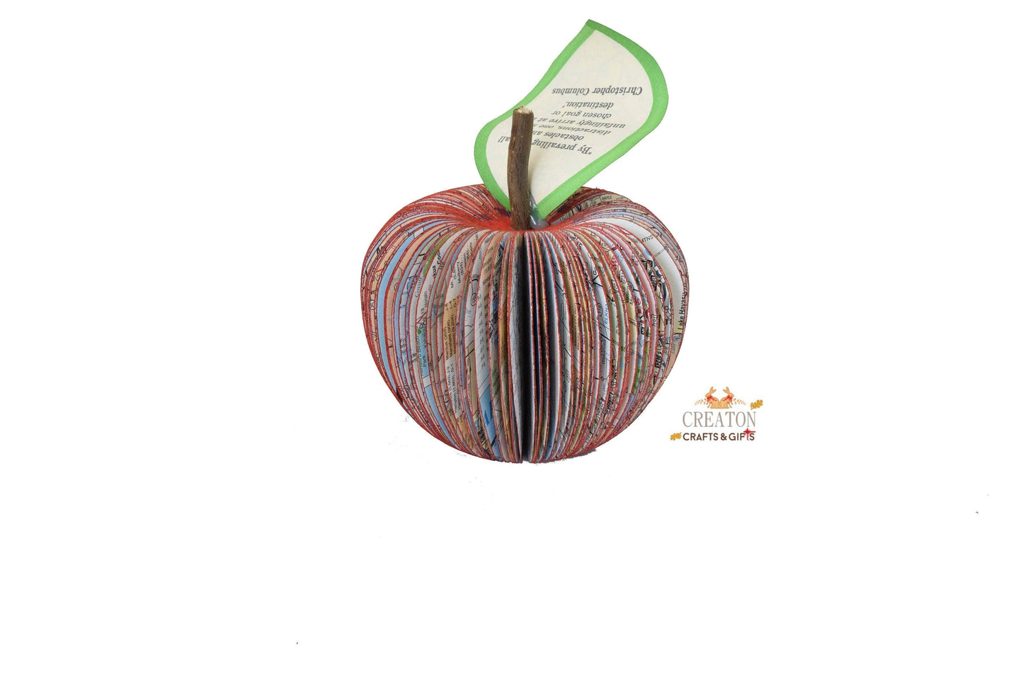 World Map Book Gift - Paper Apple Co
