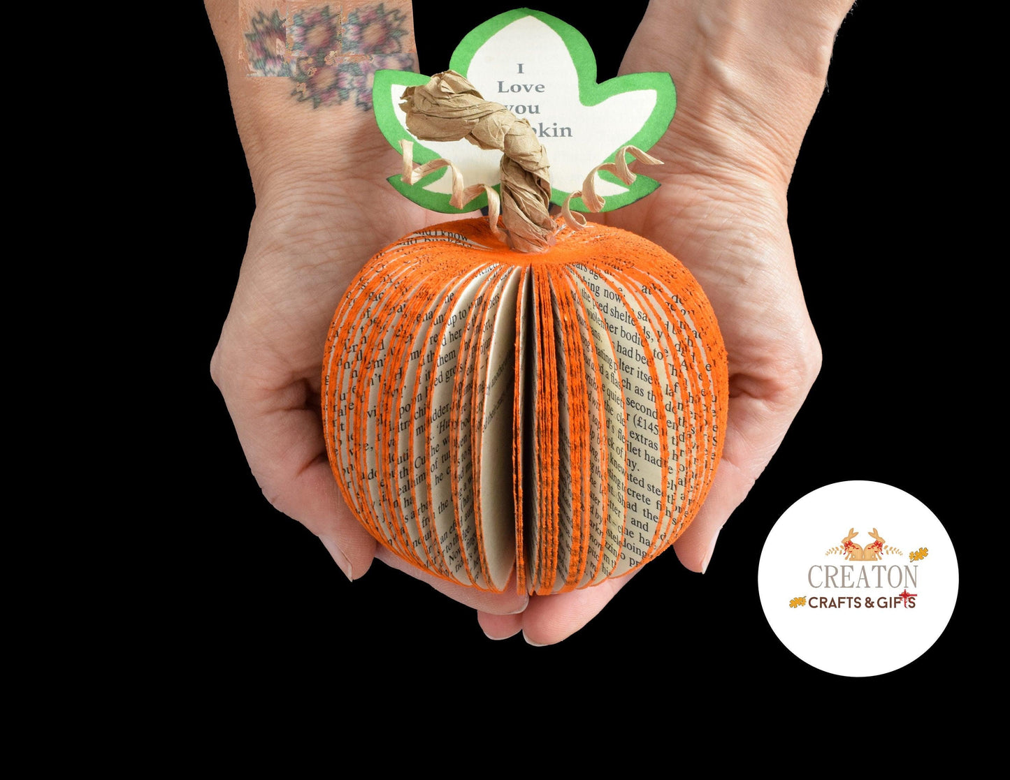 Pumpkin Book Gift - Paper Apple Co