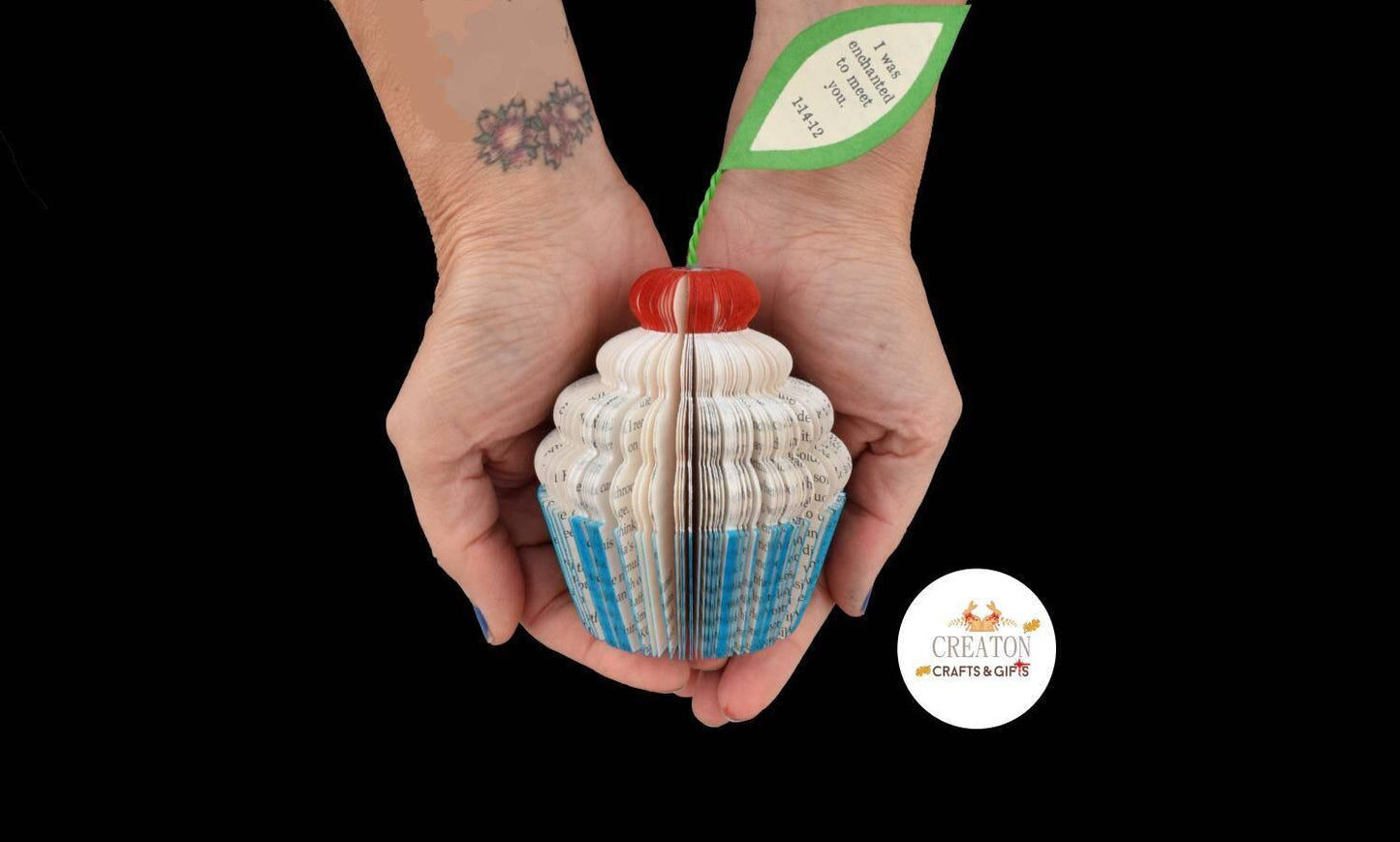 Personalised Cupcake Book Gift - Paper Apple Co