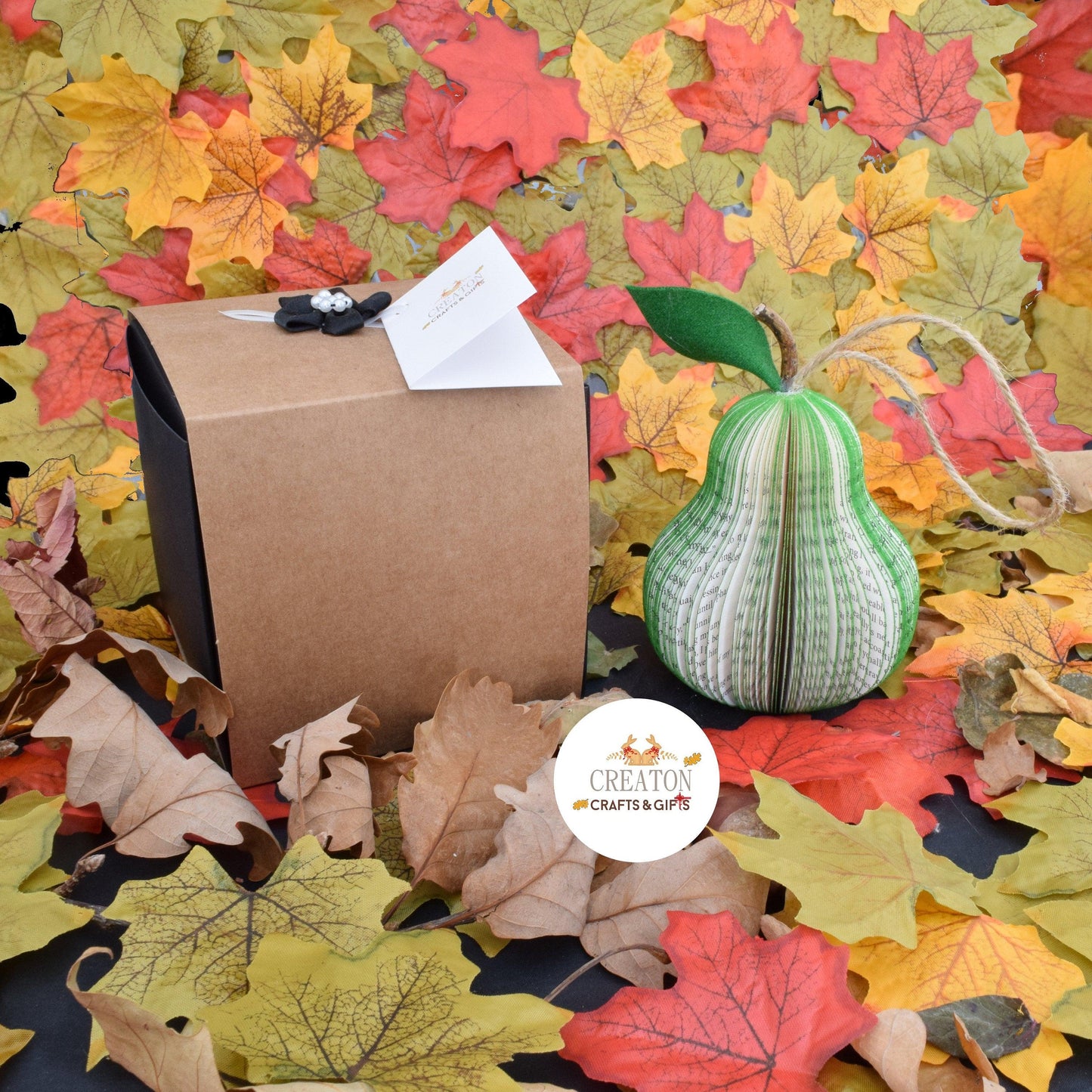 Pear Book Gift with Card - Paper Apple Co