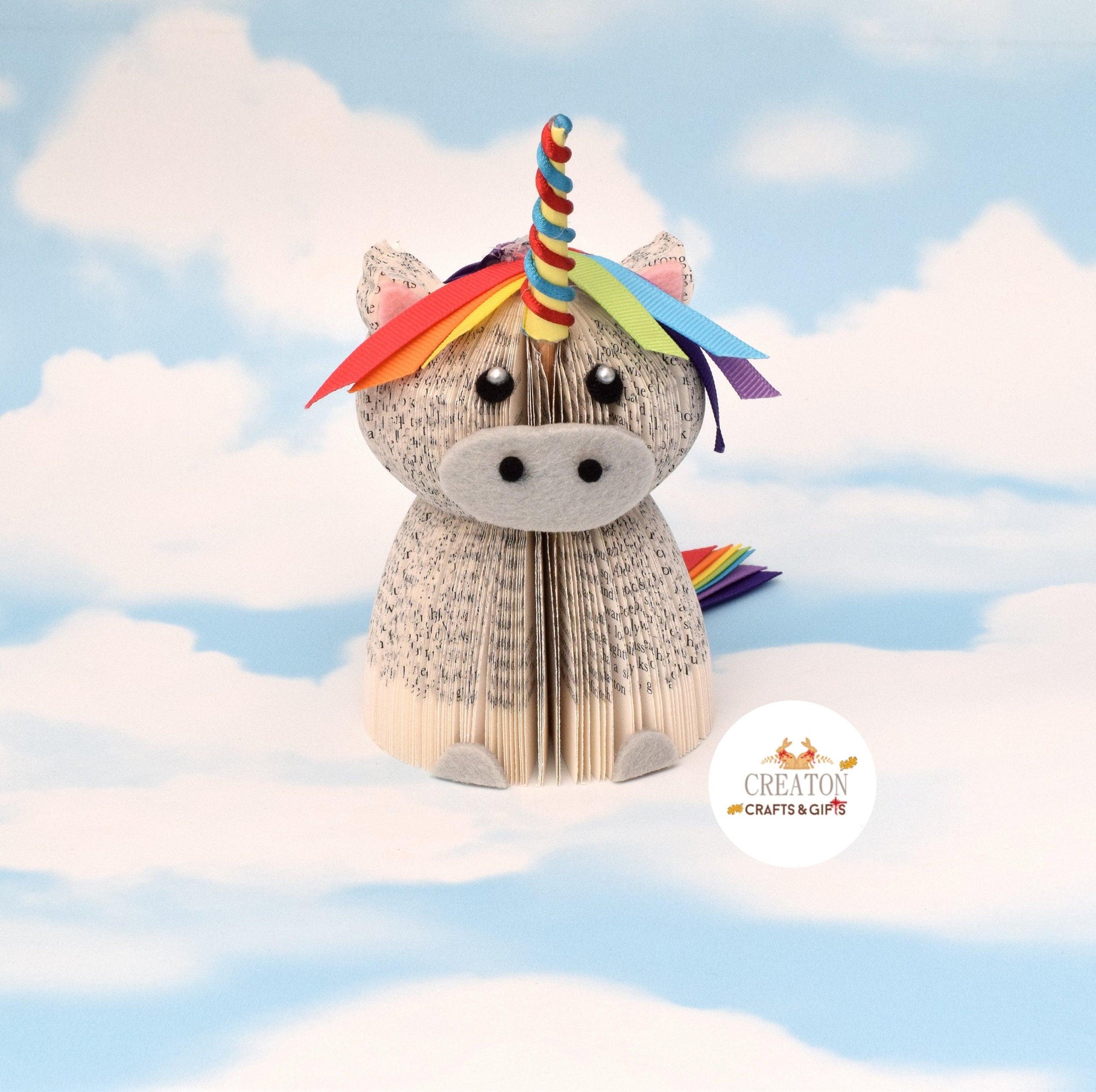 Mini Unicorn Book Gift - Paper Apple Co