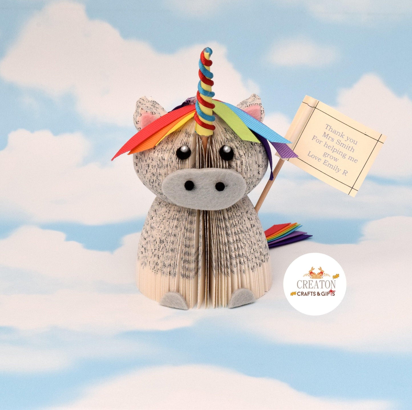 Mini Unicorn Book Gift - Paper Apple Co