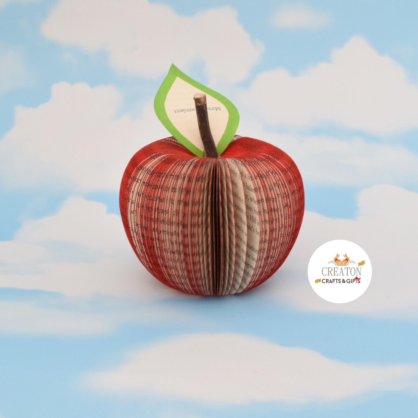 Set of 3 Apple Book Gift - Paper Apple Co