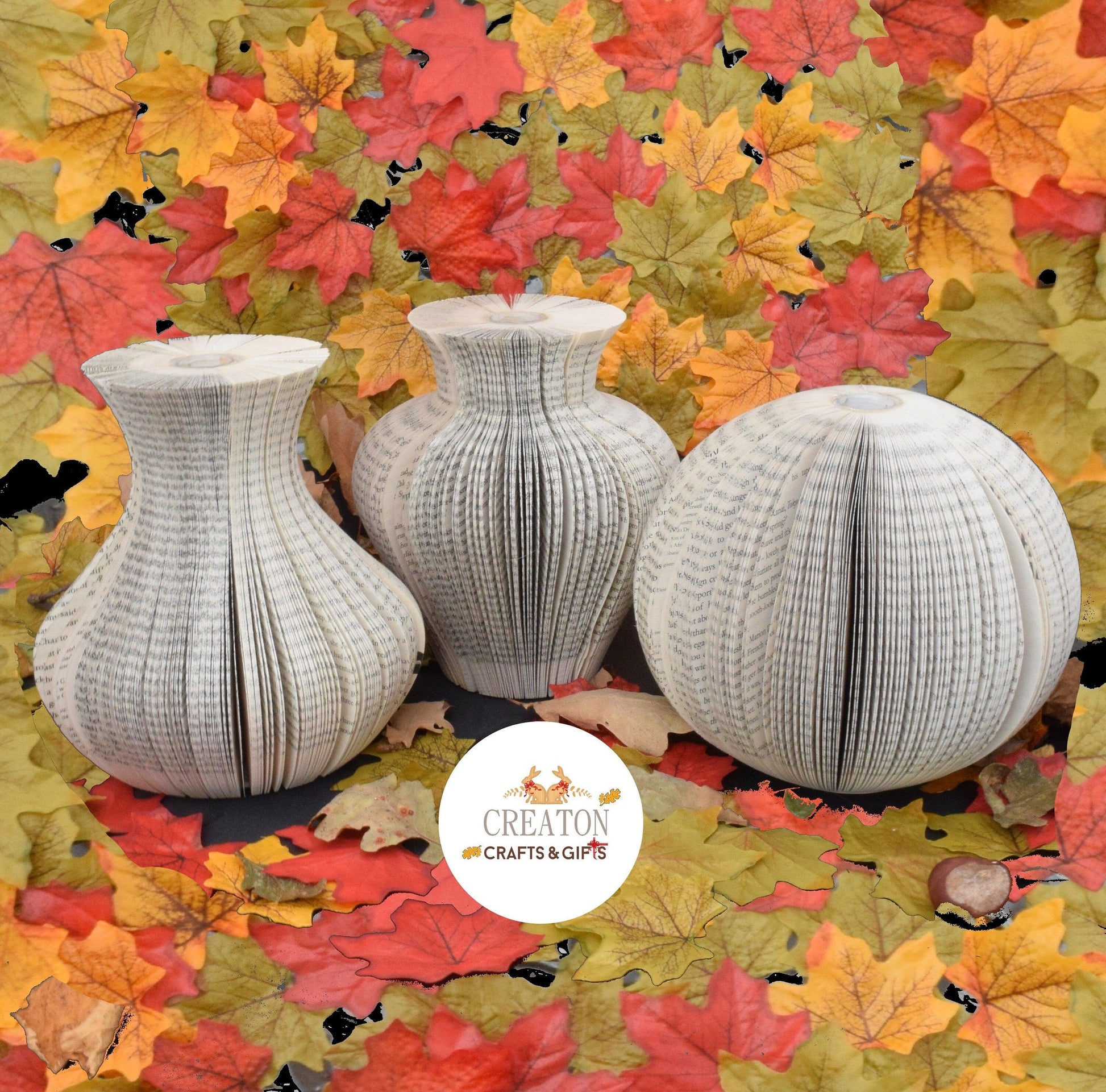 Vase Book Gift - Paper Apple Co