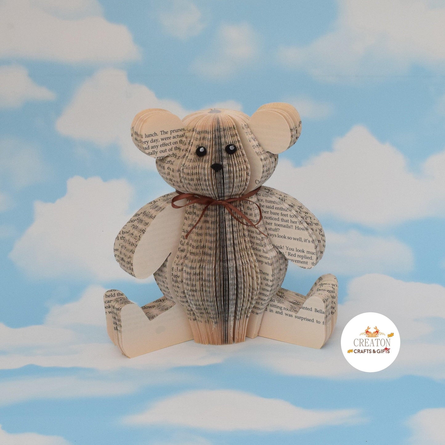 Teddy Bear Book Gift - Paper Apple Co