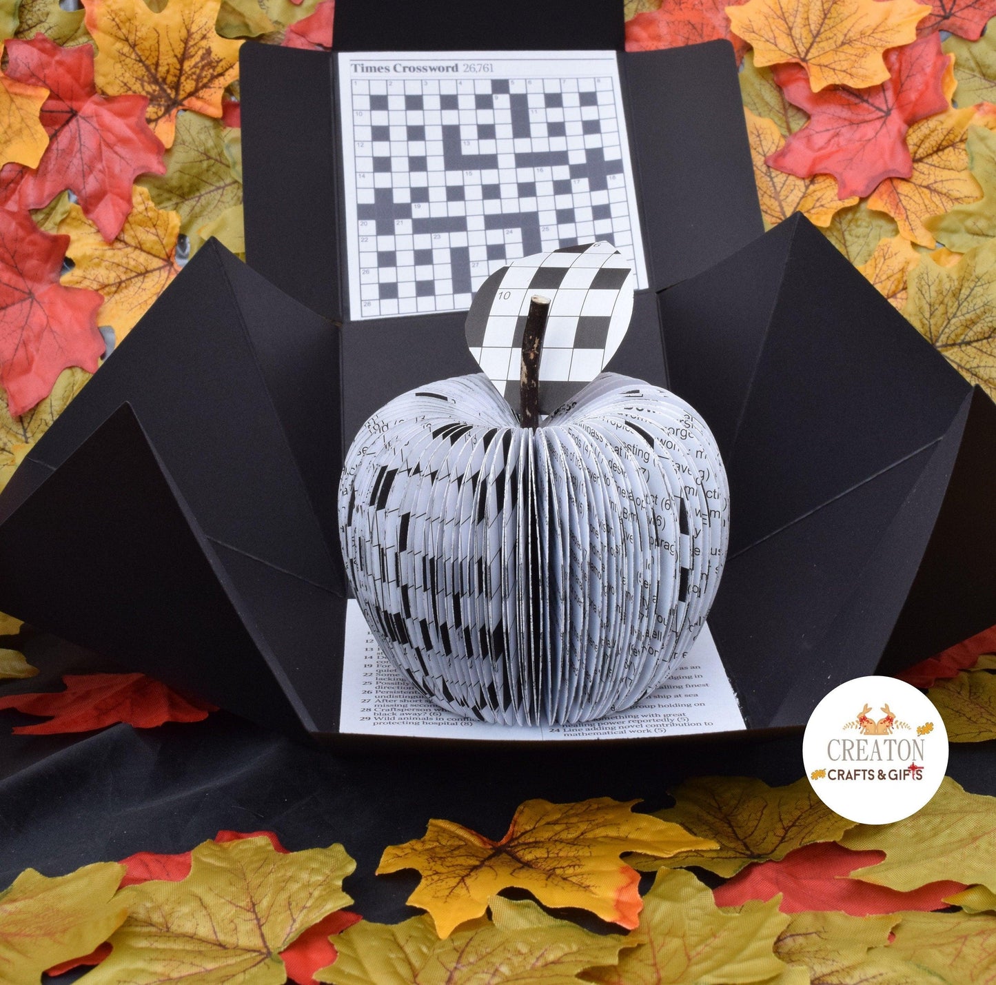 Crossword Red Apple Book Gift - Paper Apple Co