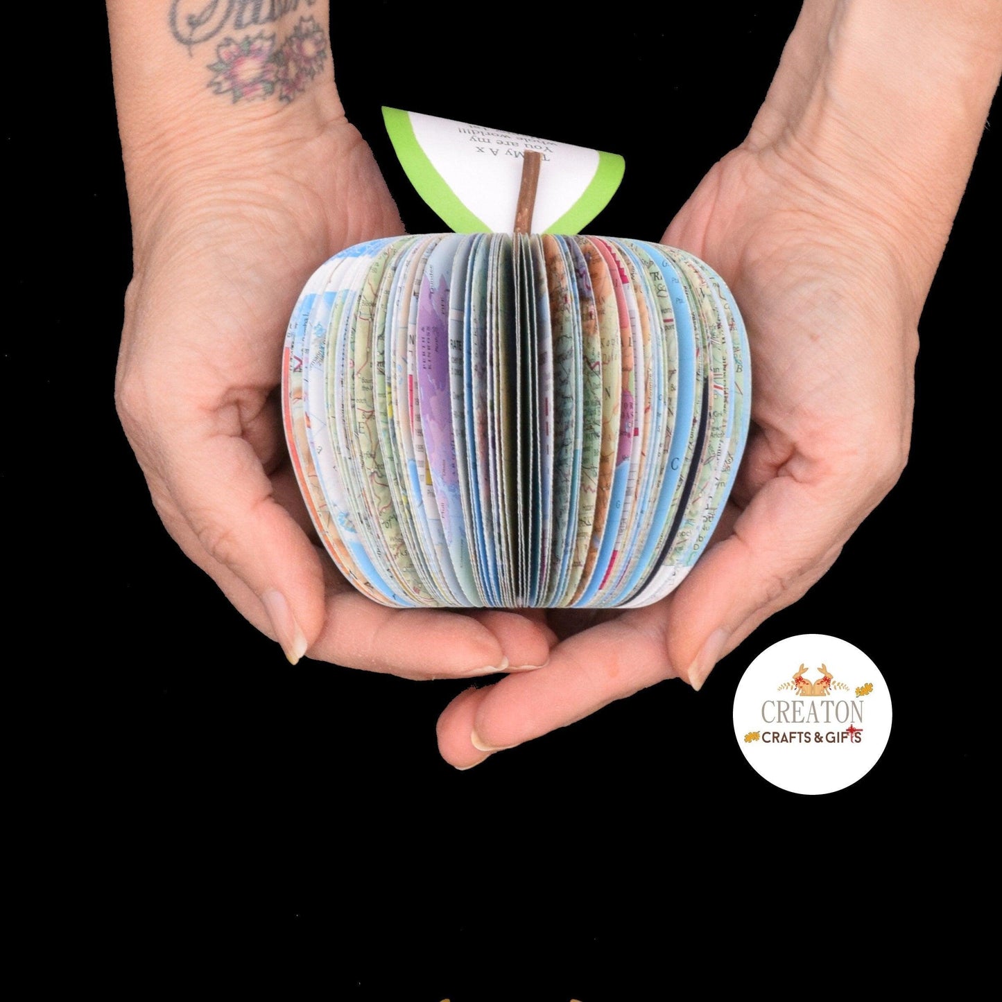 World Map Book Gift - Paper Apple Co