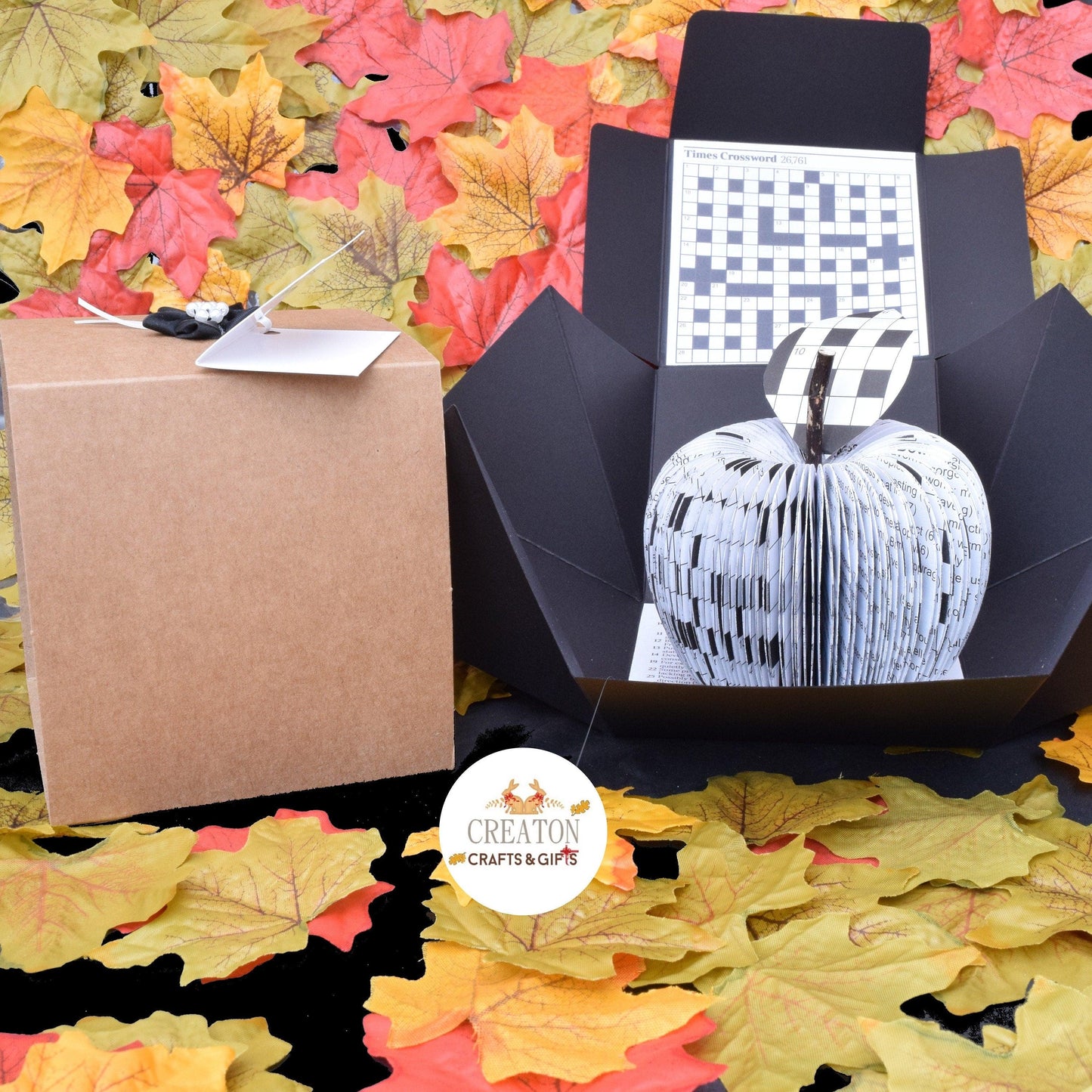 Crossword Red Apple Book Gift - Paper Apple Co