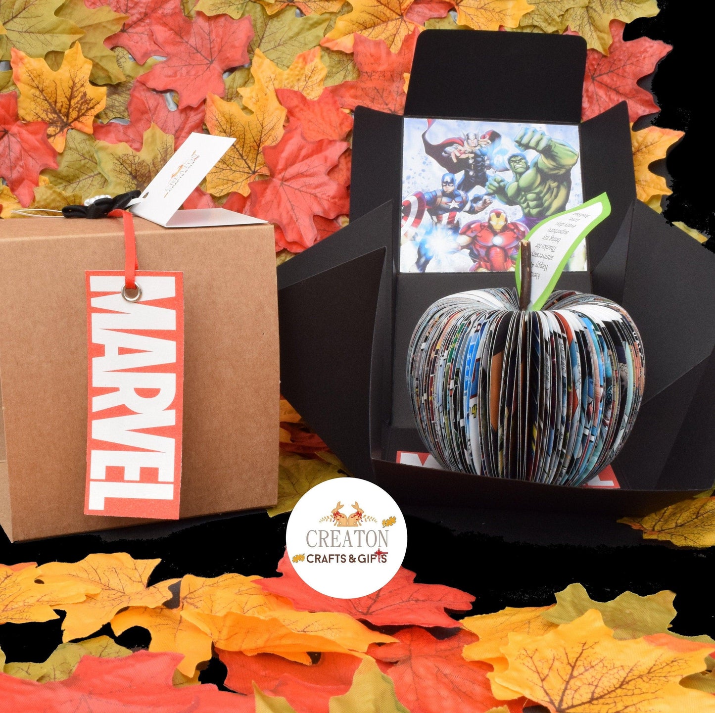 Superhero Book Gift with Card - Paper Apple Co