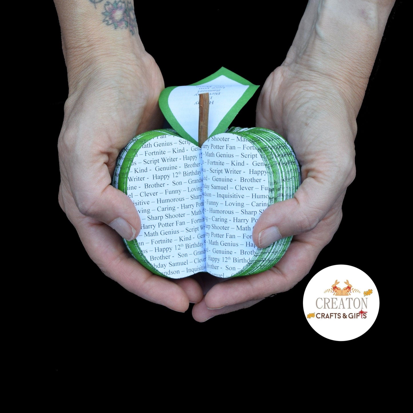 Custom Fruit Song Lyric Gift - Paper Apple Co