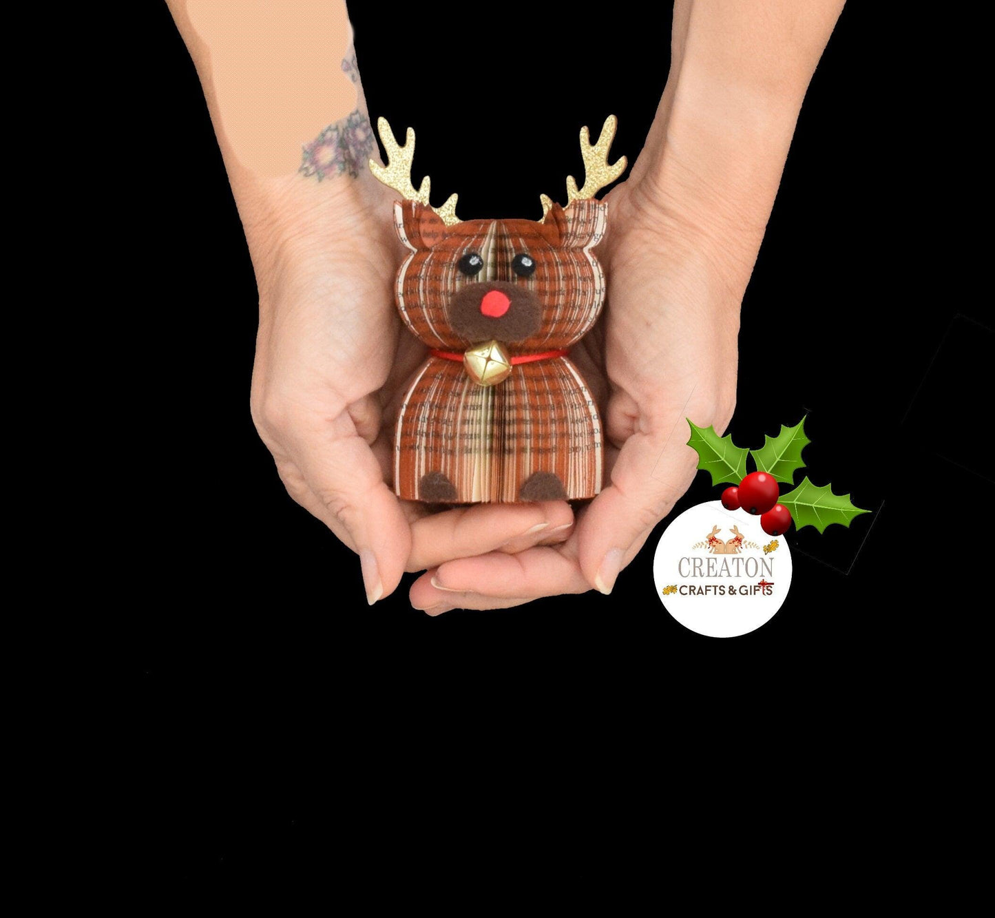 Reindeer Ornament - Paper Apple Co