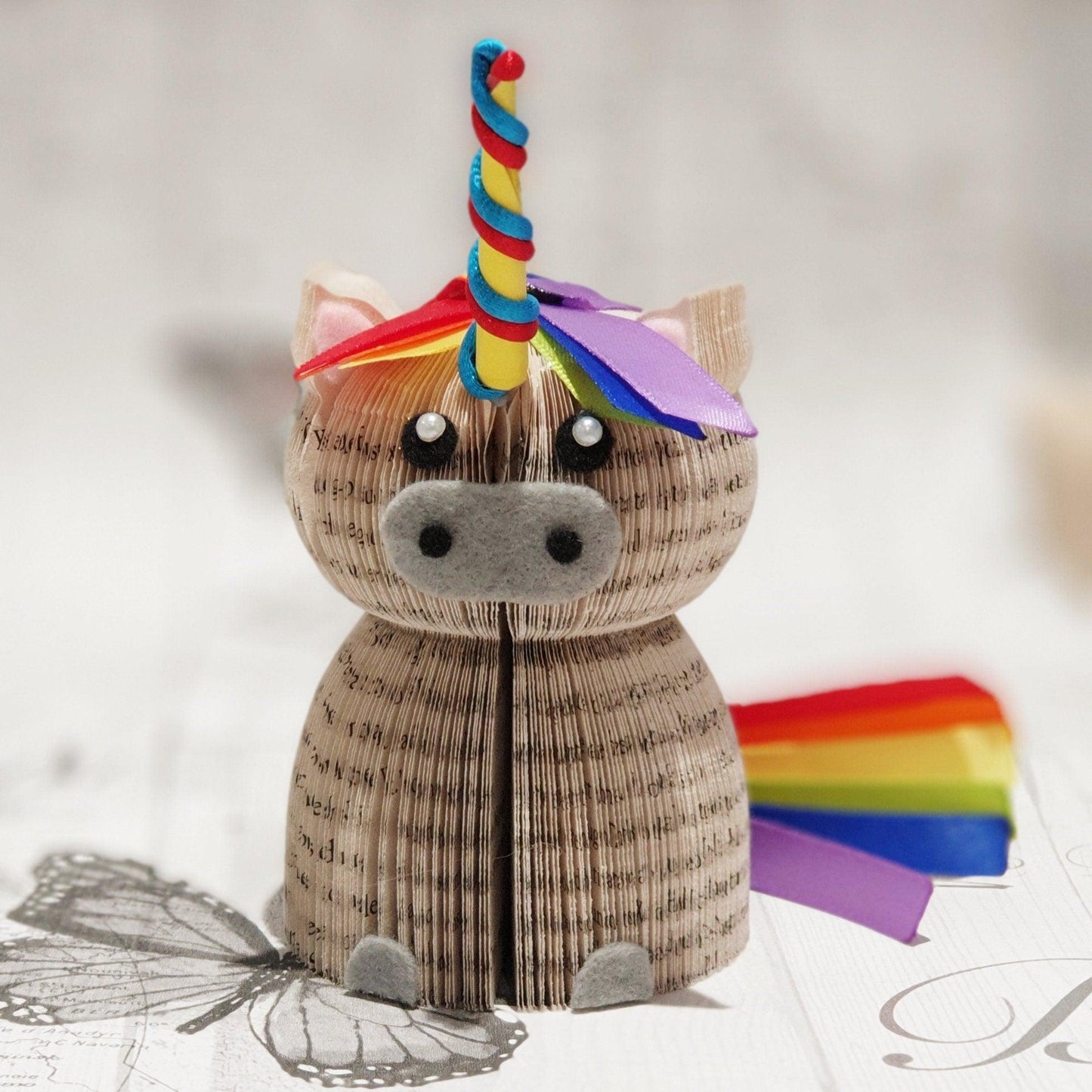 Mini Unicorn Book Gift - Paper Apple Co