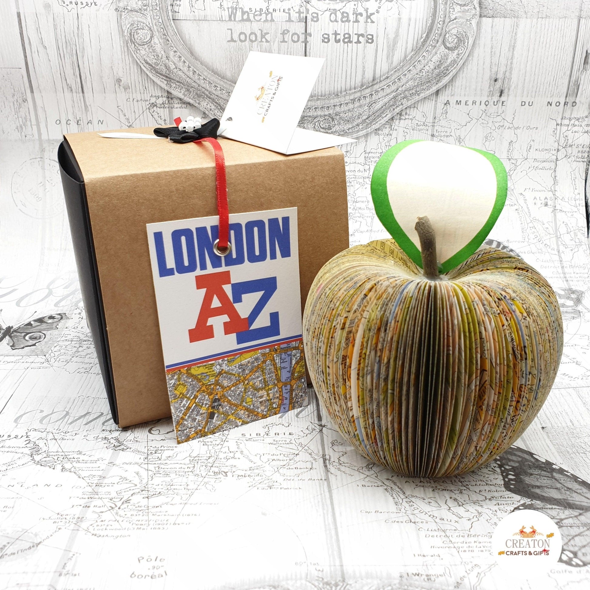 A-Z London Map Gift - Paper Apple Co