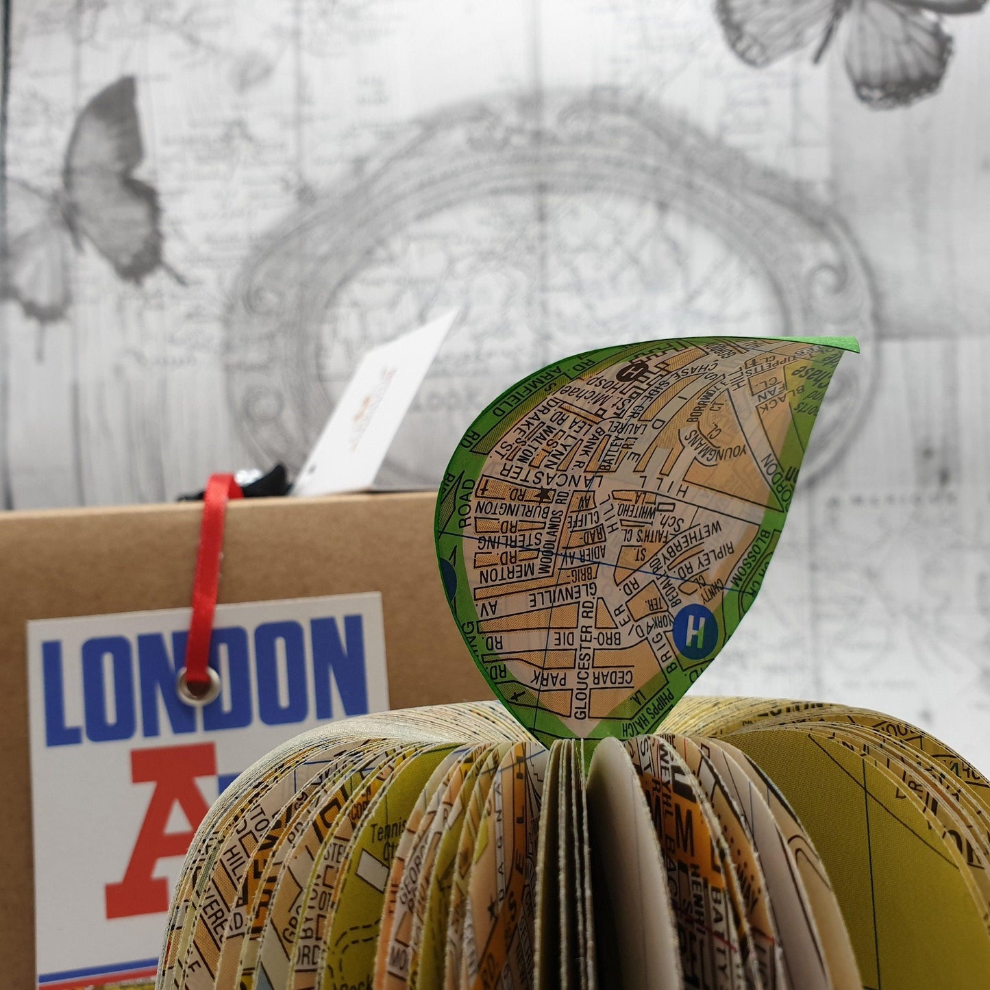 A-Z London Map Gift - Paper Apple Co
