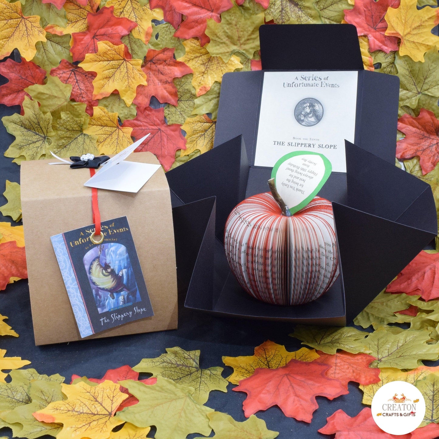 A Series of Unfortunate Events Book Gift - Paper Apple Co