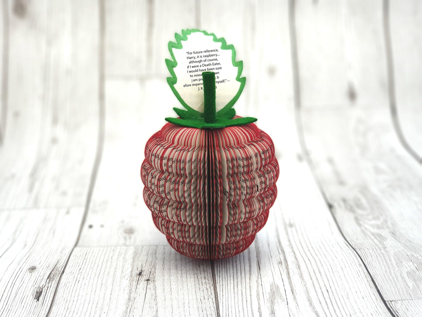Raspberry Book Gift - Paper Apple Co