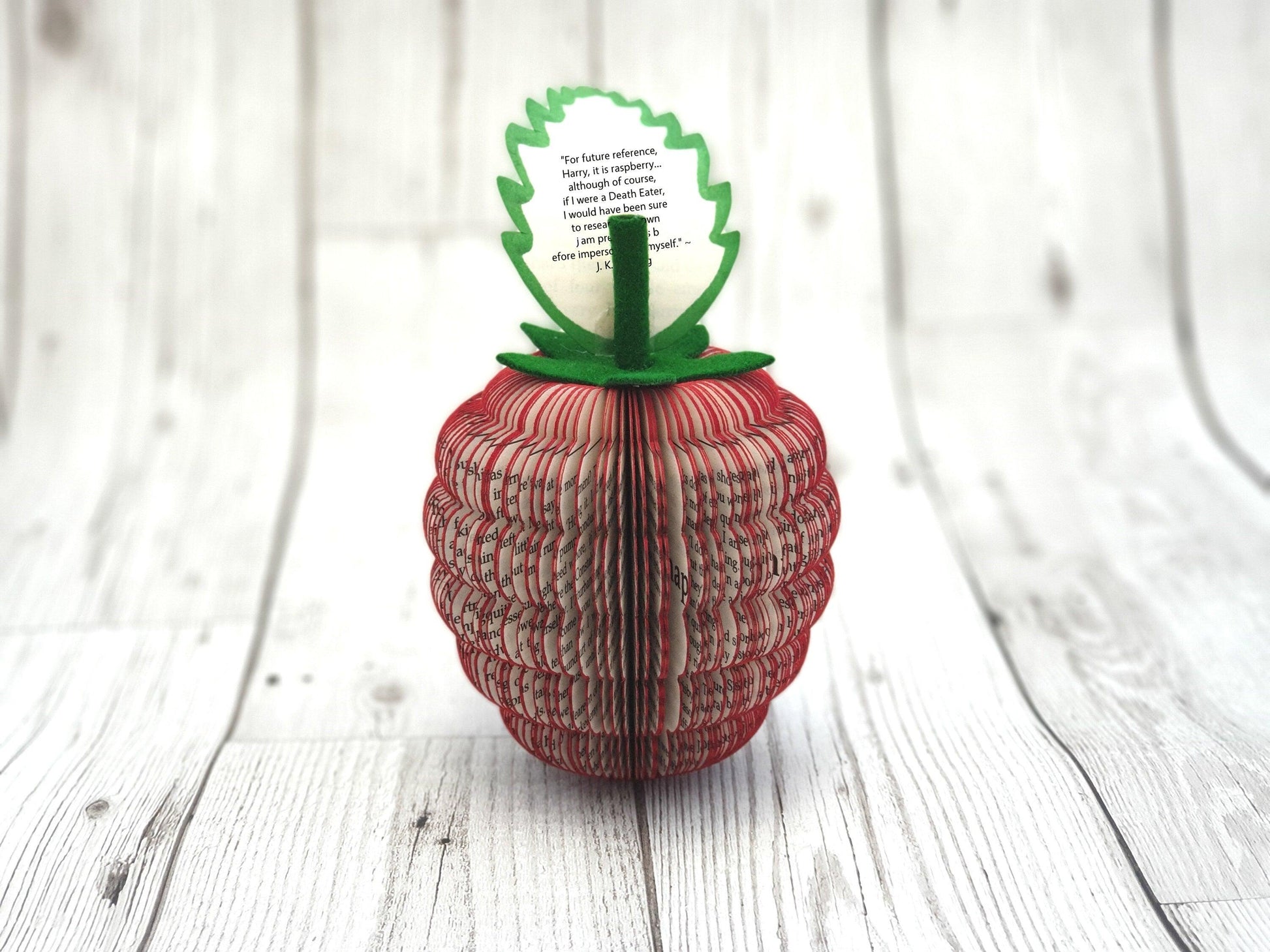 Raspberry Book Gift - Paper Apple Co