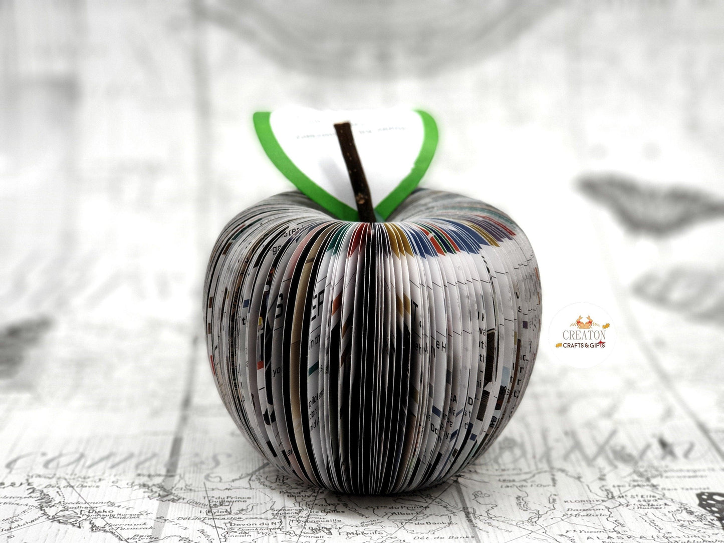 Star Wars Apple – 4th Anniversary Gift for Him | Handmade from Comic Pages - Paper Apple Co