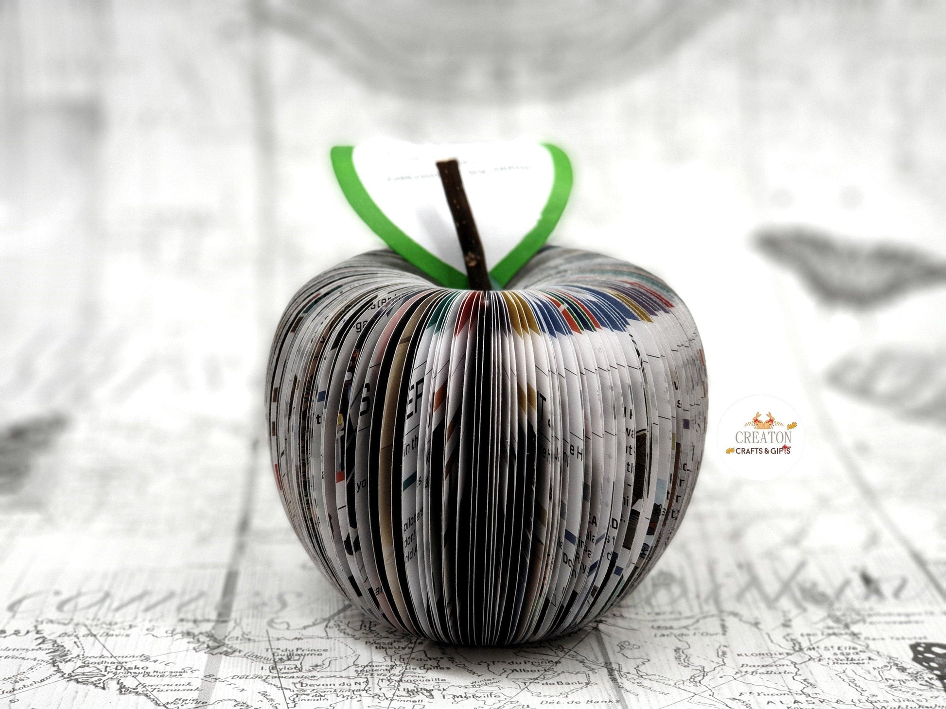 Star Wars Apple – 4th Anniversary Gift for Him | Handmade from Comic Pages - Paper Apple Co