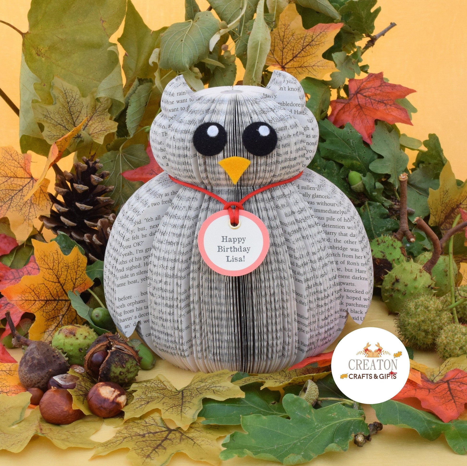 Owl Book Gift - Paper Apple Co