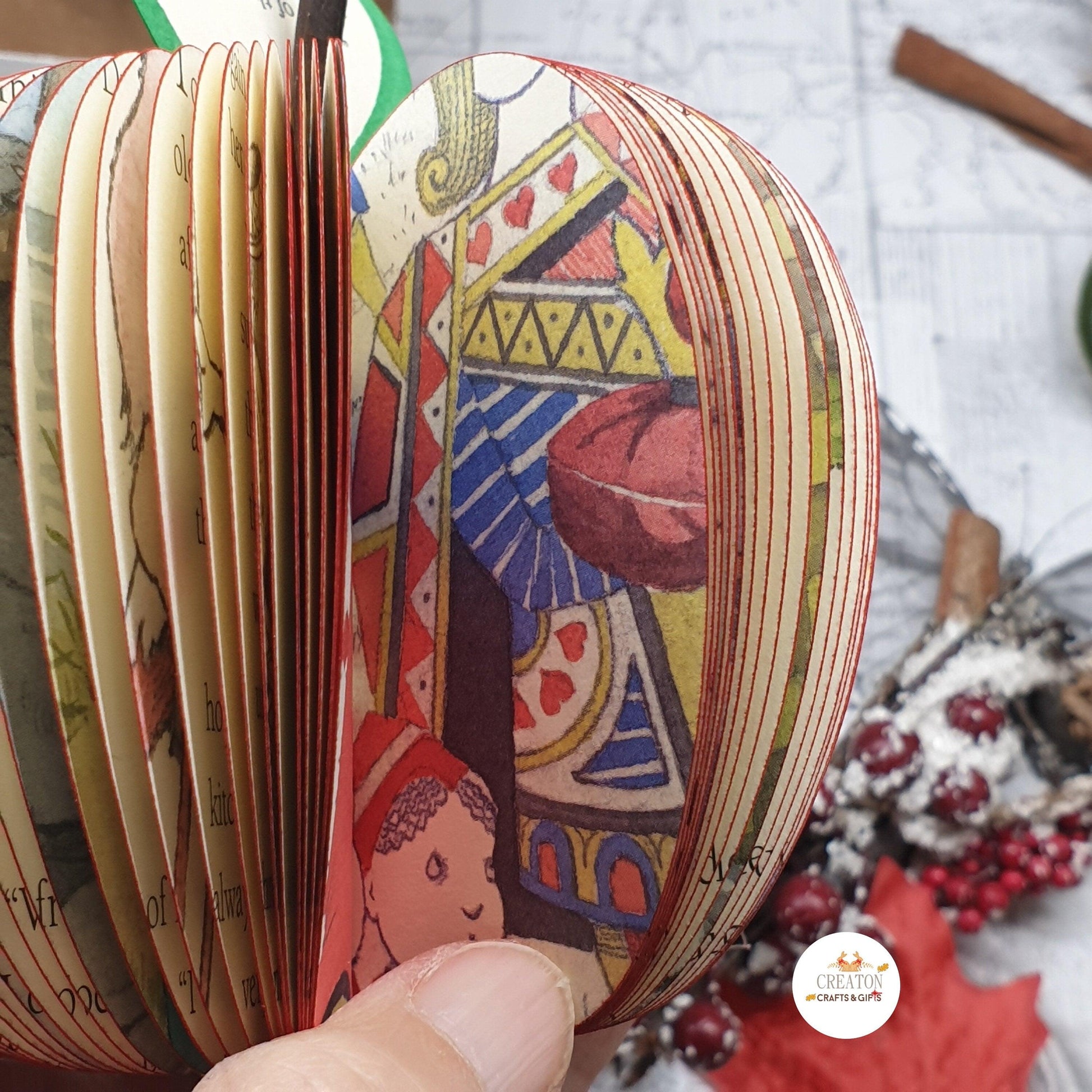 Alice in Wonderland Book Gift - Paper Apple Co