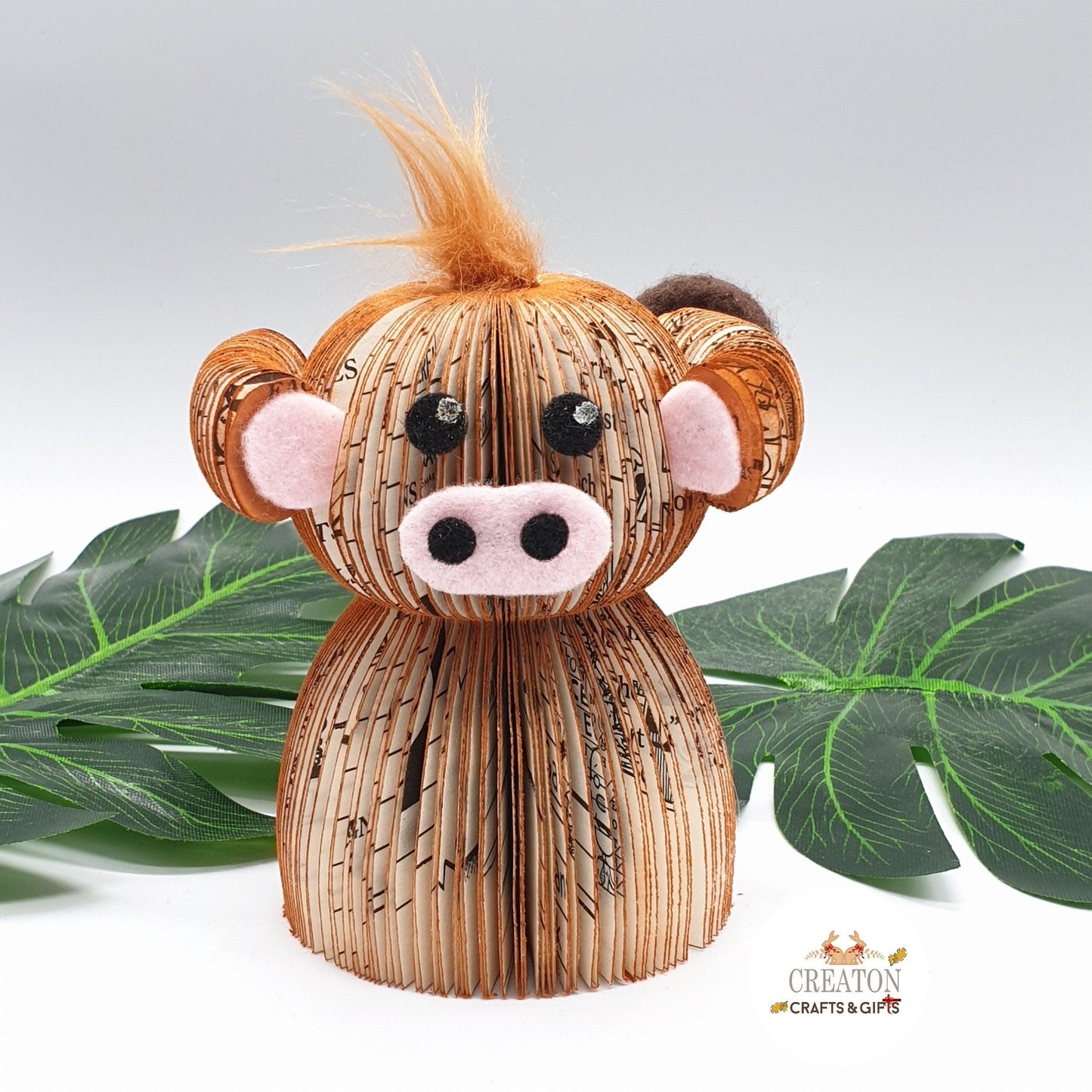 Monkey Ornament Book Gift – A Fun and Unique Gift - Paper Apple Co