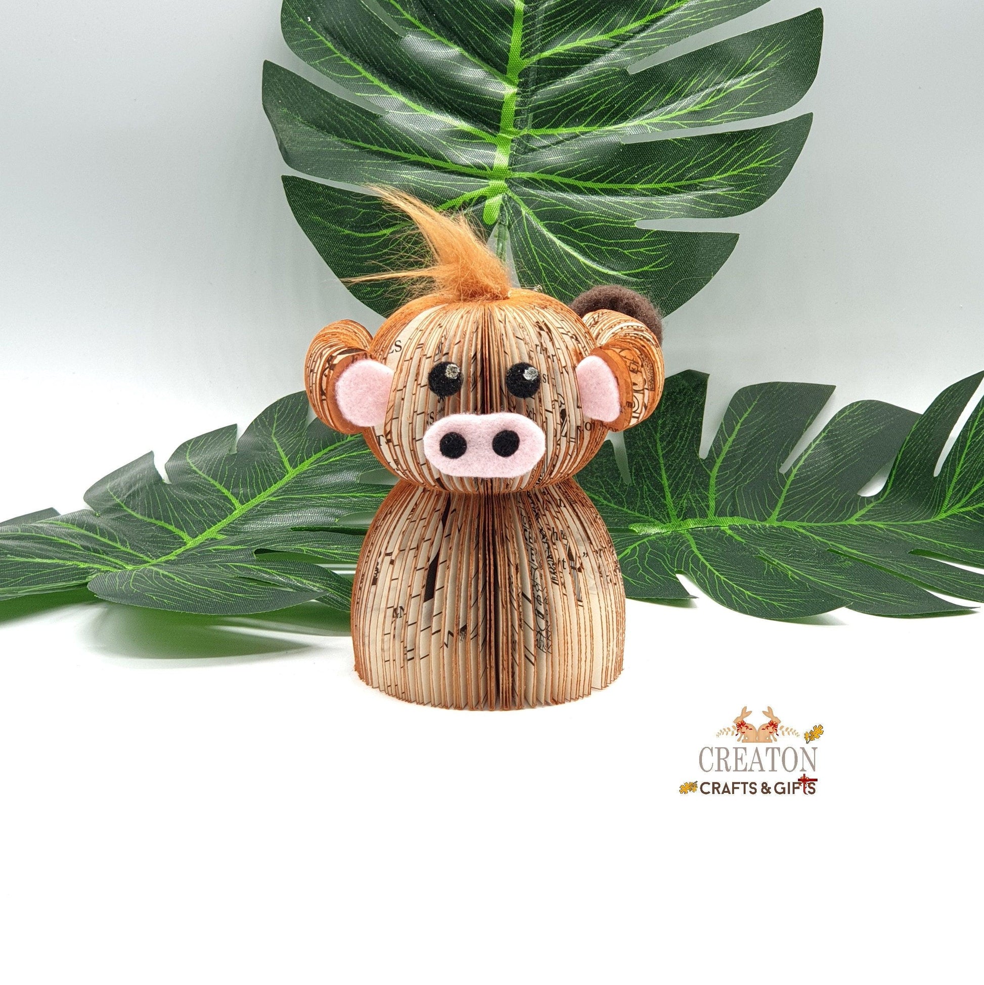 Monkey Ornament Book Gift – A Fun and Unique Gift - Paper Apple Co