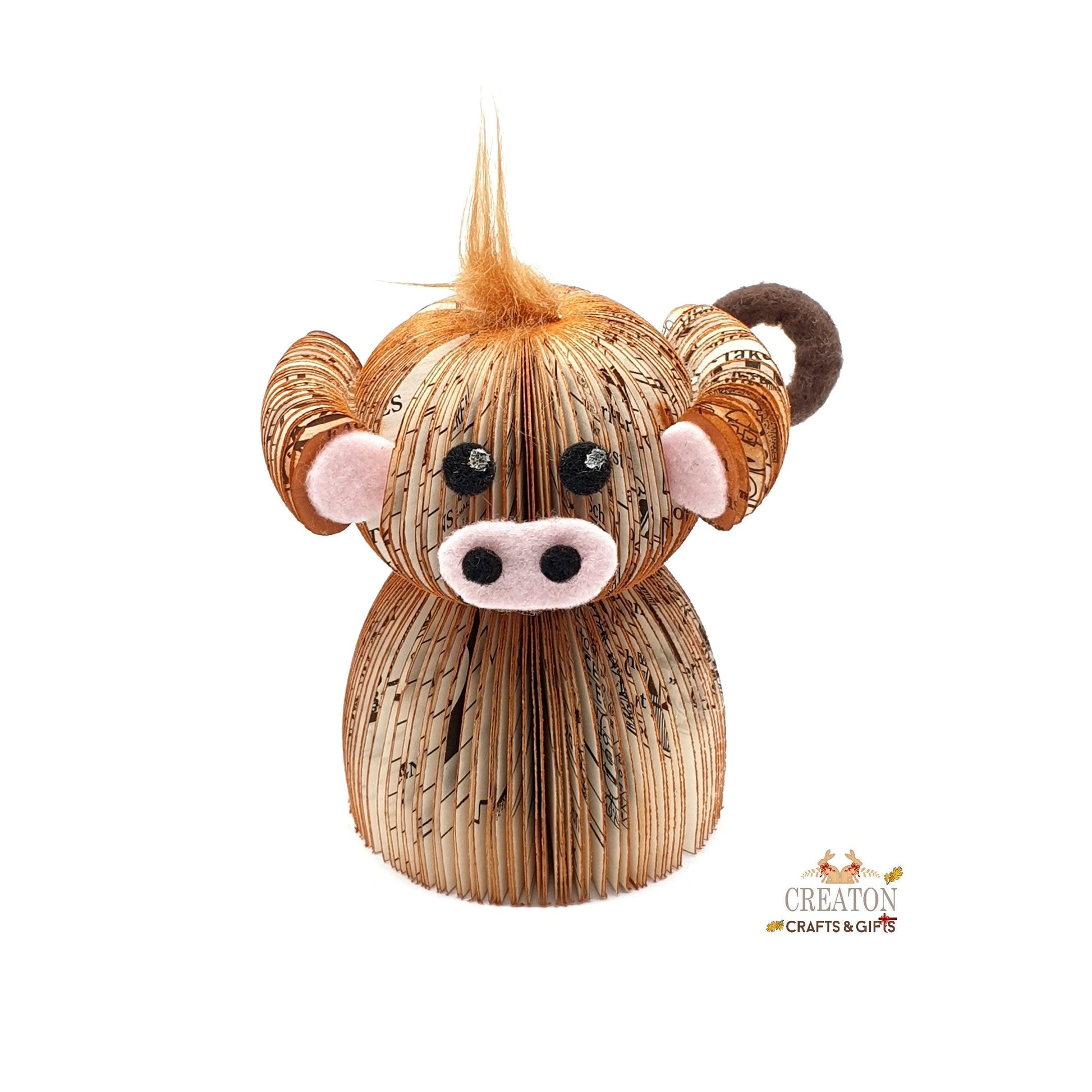 Monkey Ornament Book Gift – A Fun and Unique Gift - Paper Apple Co