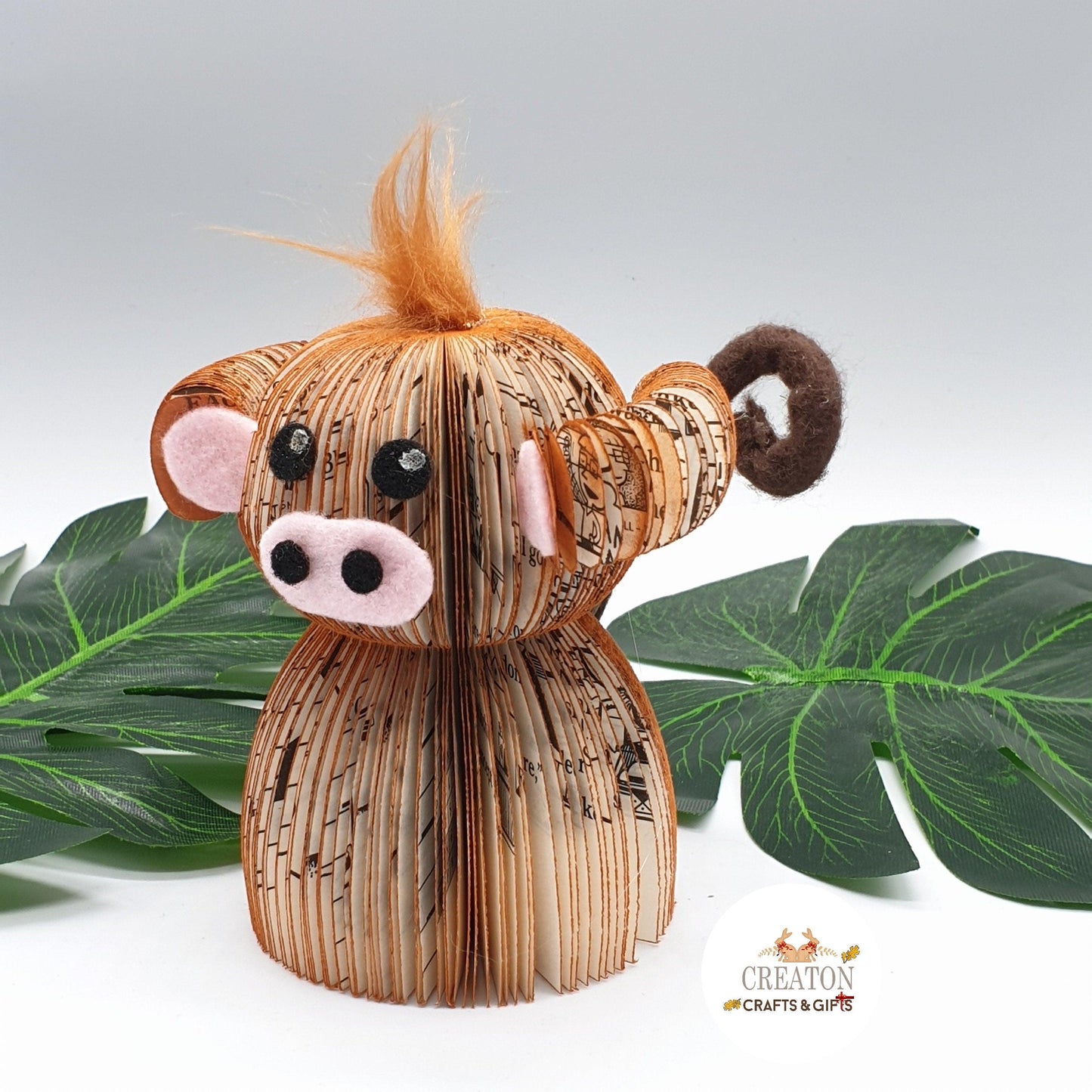 Monkey Ornament Book Gift – A Fun and Unique Gift - Paper Apple Co