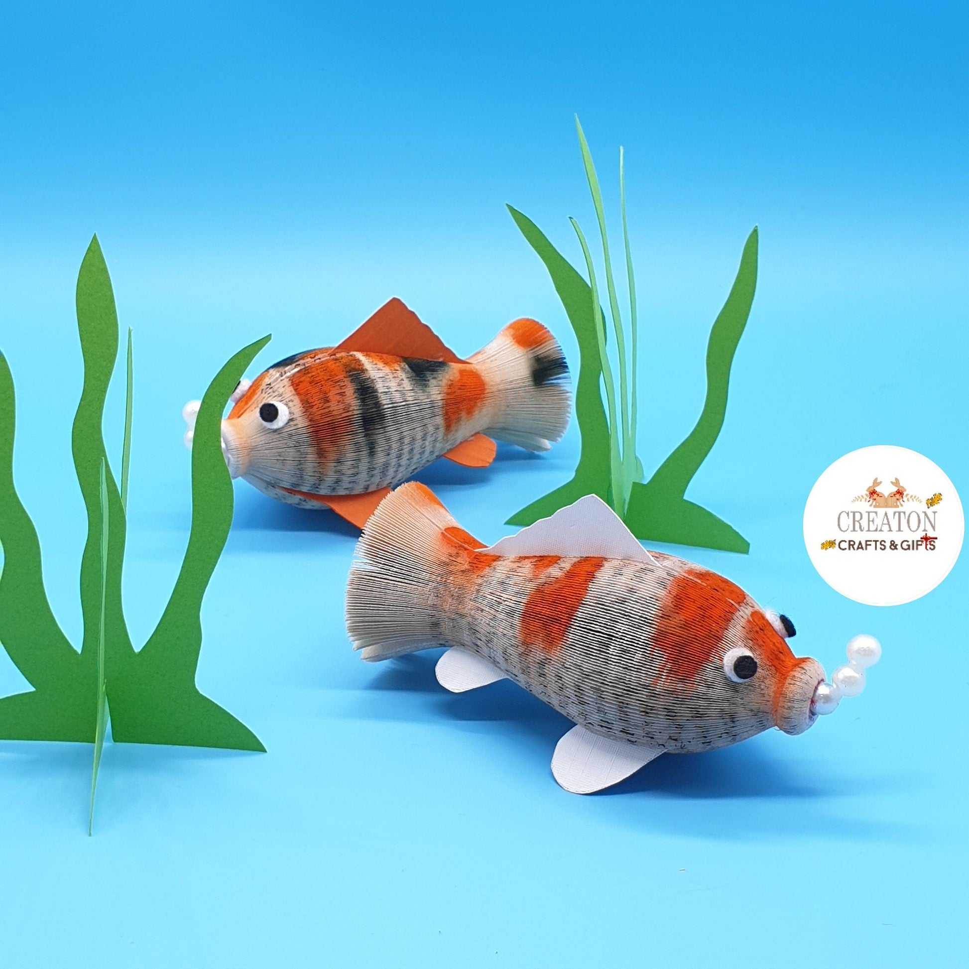 Koi fish Book Gift - Paper Apple Co