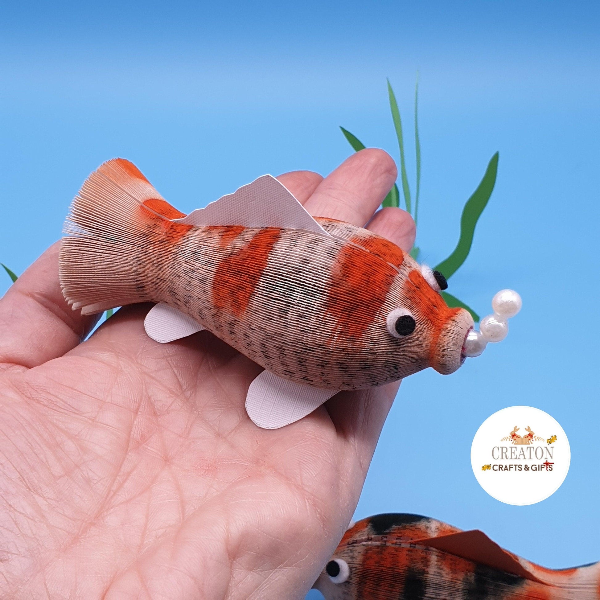 Koi fish Book Gift - Paper Apple Co