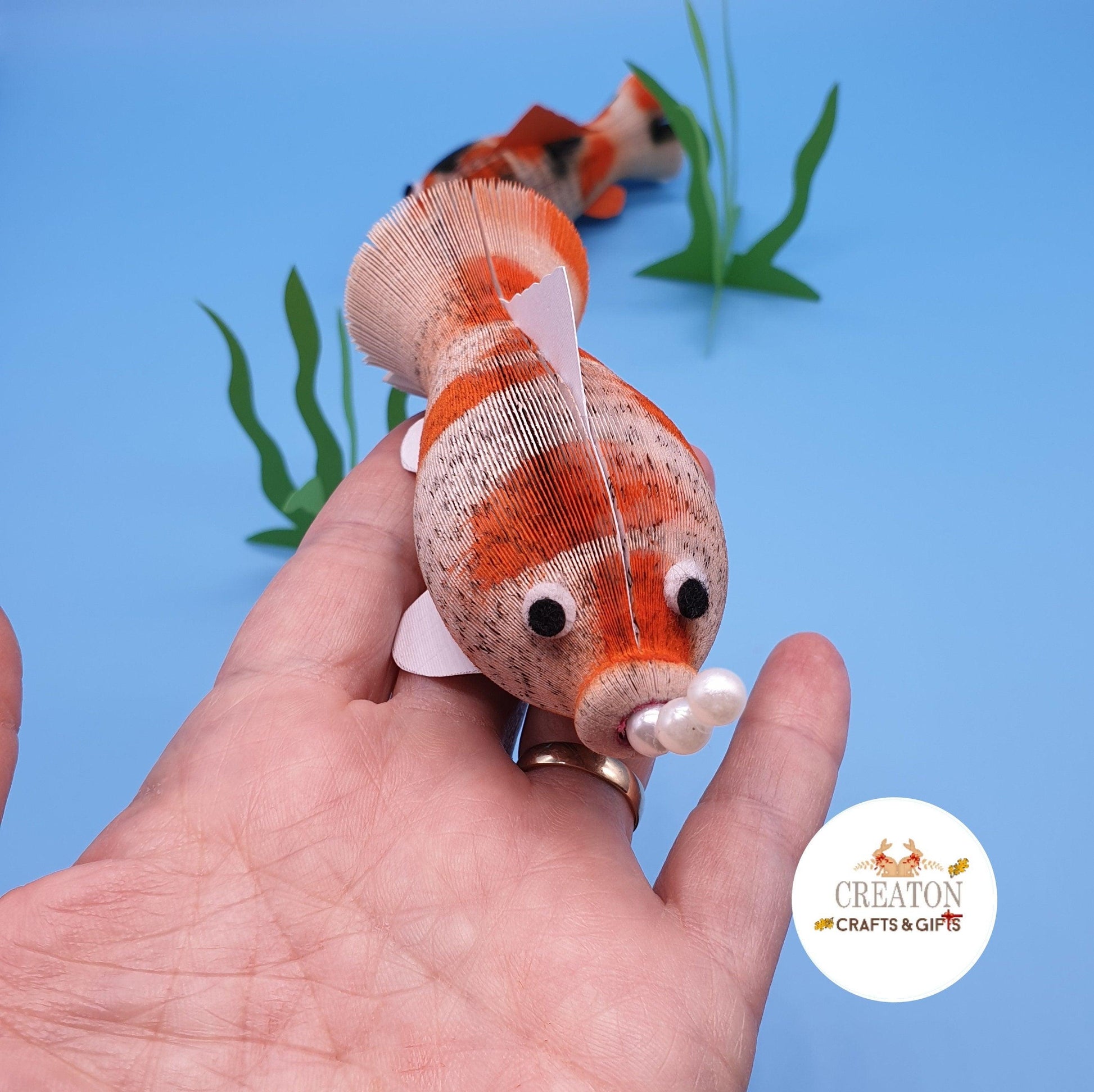 Koi fish Book Gift - Paper Apple Co