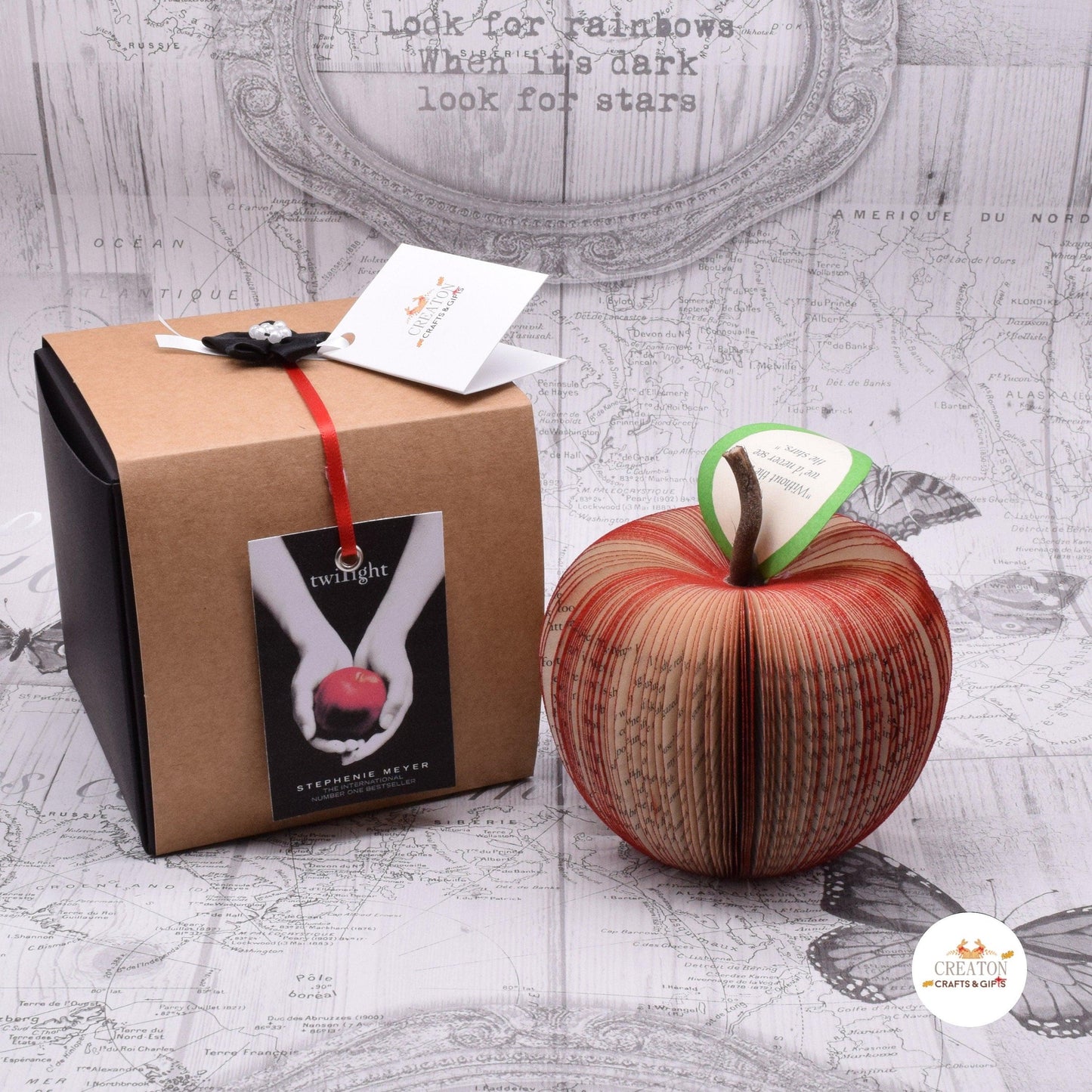 Midnight Sun Pomegranate Book Gift - Paper Apple Co