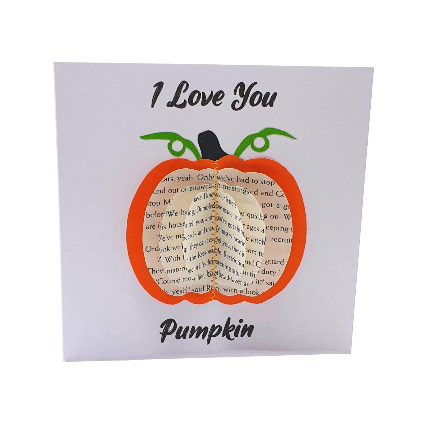 Pumpkin Card Gift - Paper Apple Co