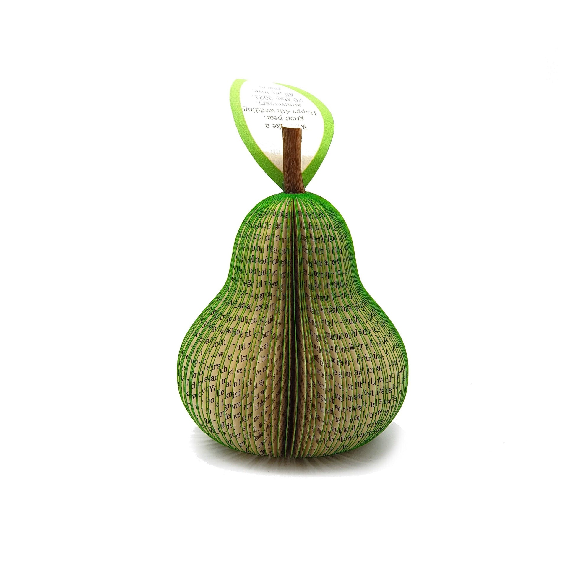 Pear Book Gift with Card - Paper Apple Co